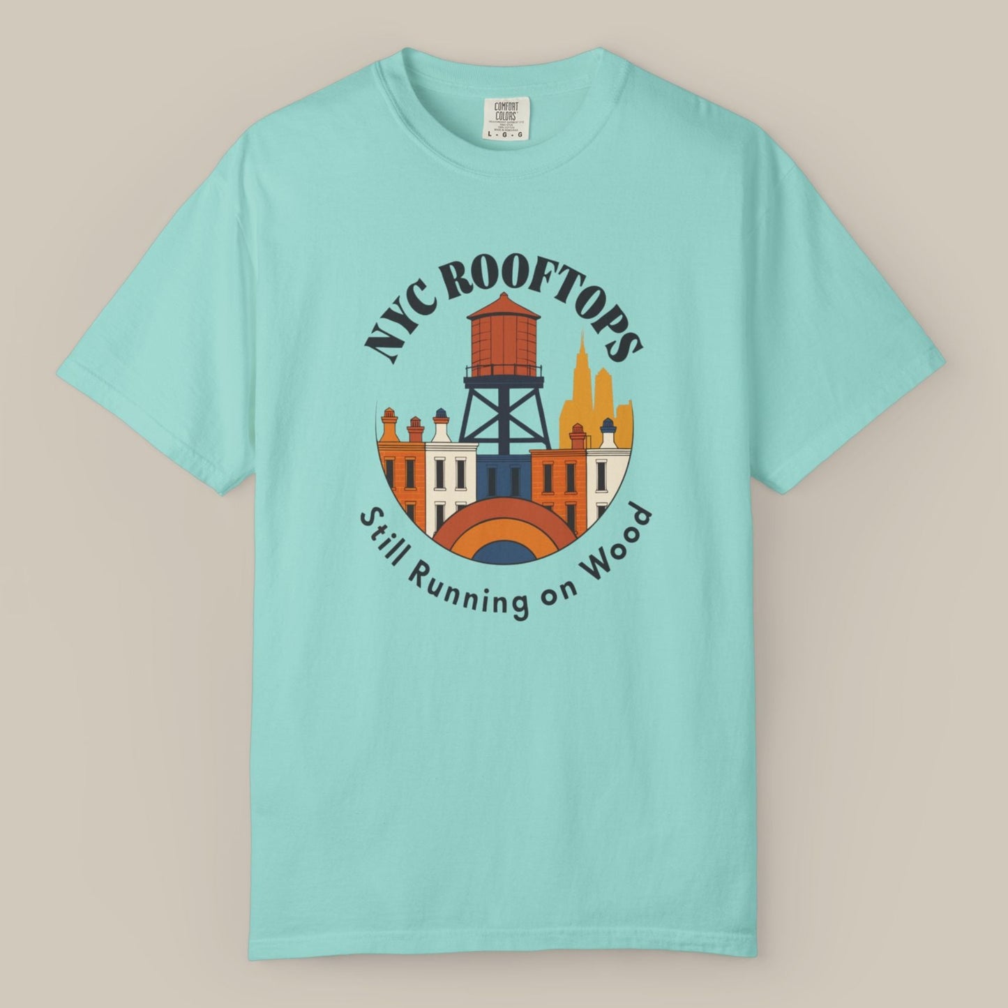 NYC Rooftop Water Tower Tee