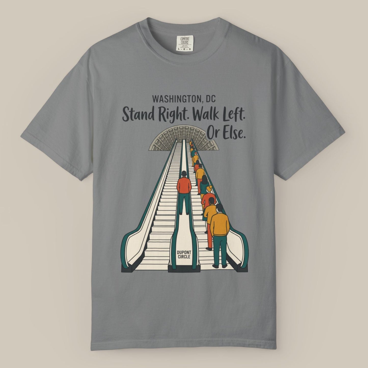 DC Metro Escalator Tee