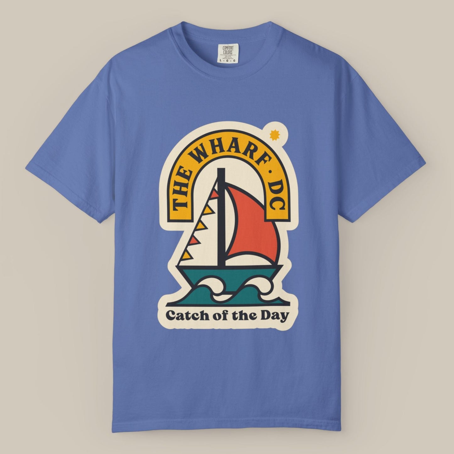 The Wharf DC Sailboat Tee