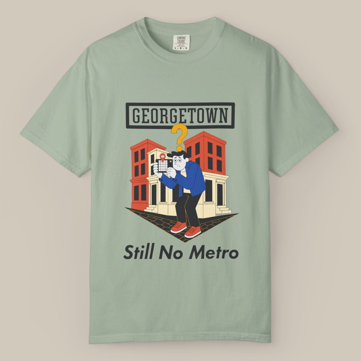 Funny Georgetown DC Tee