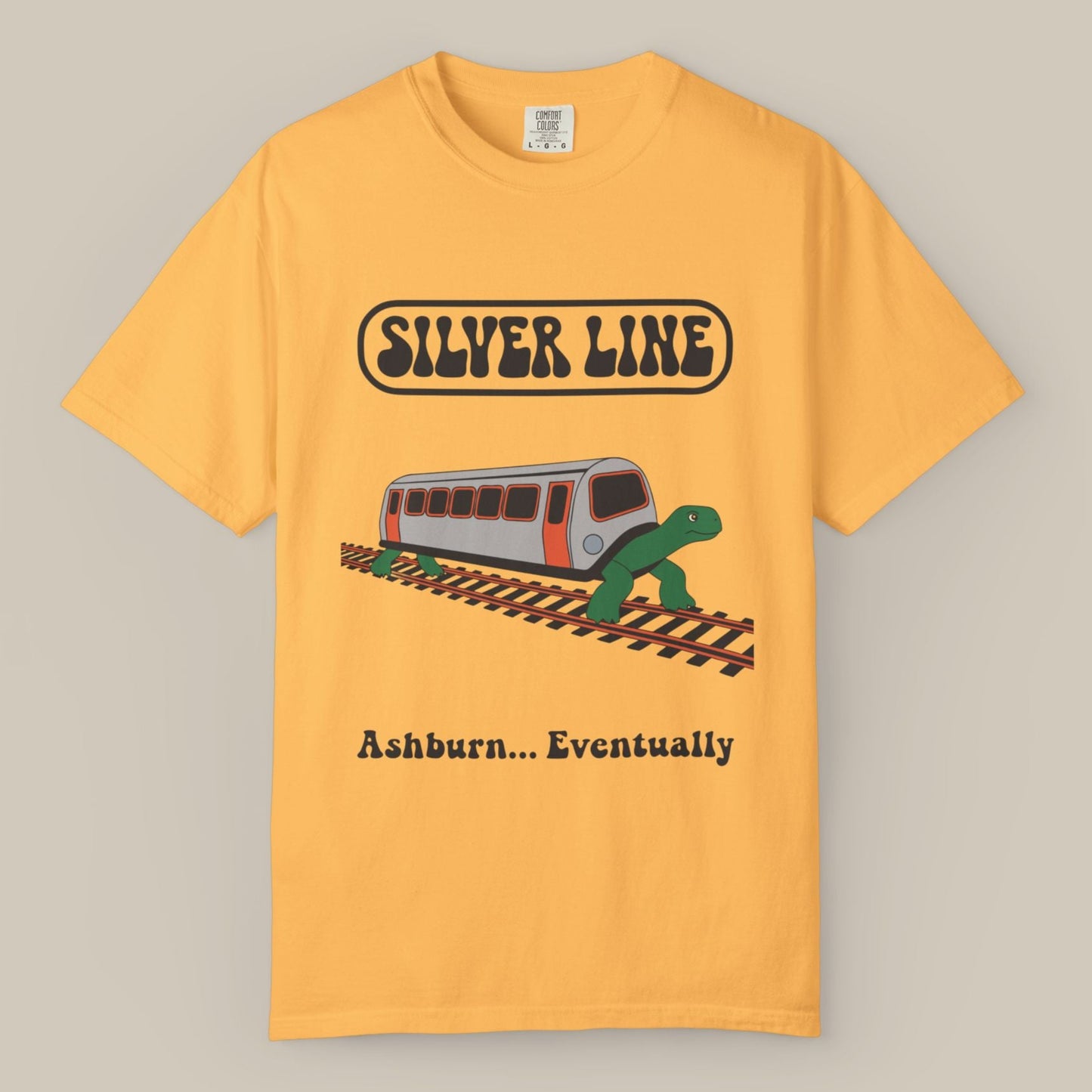 Metro Silver Line Tortoise Tee