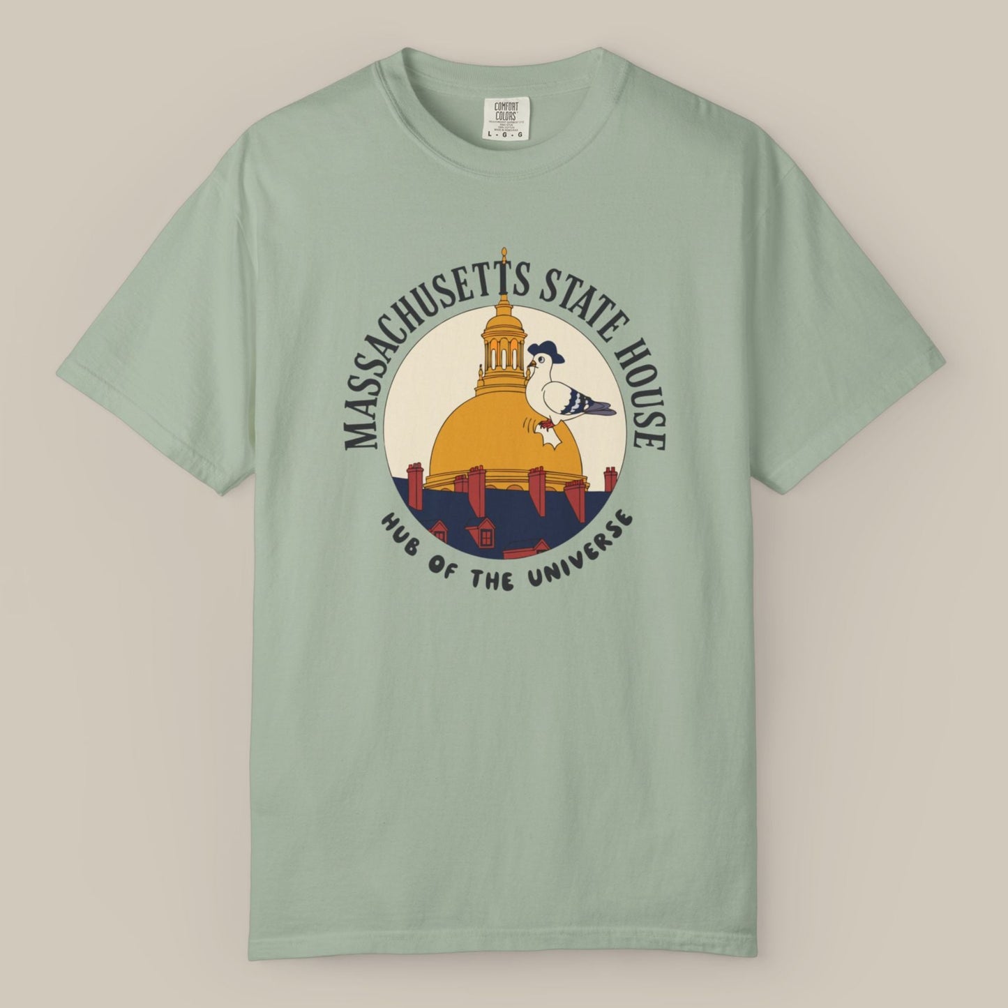 Boston State House Gold Dome Tee