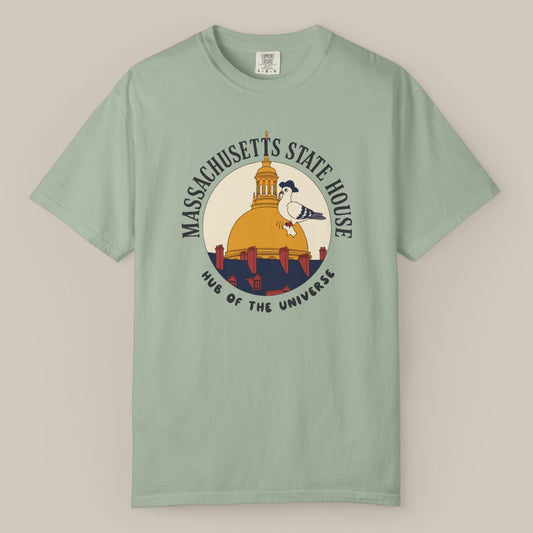 Boston State House Gold Dome Tee
