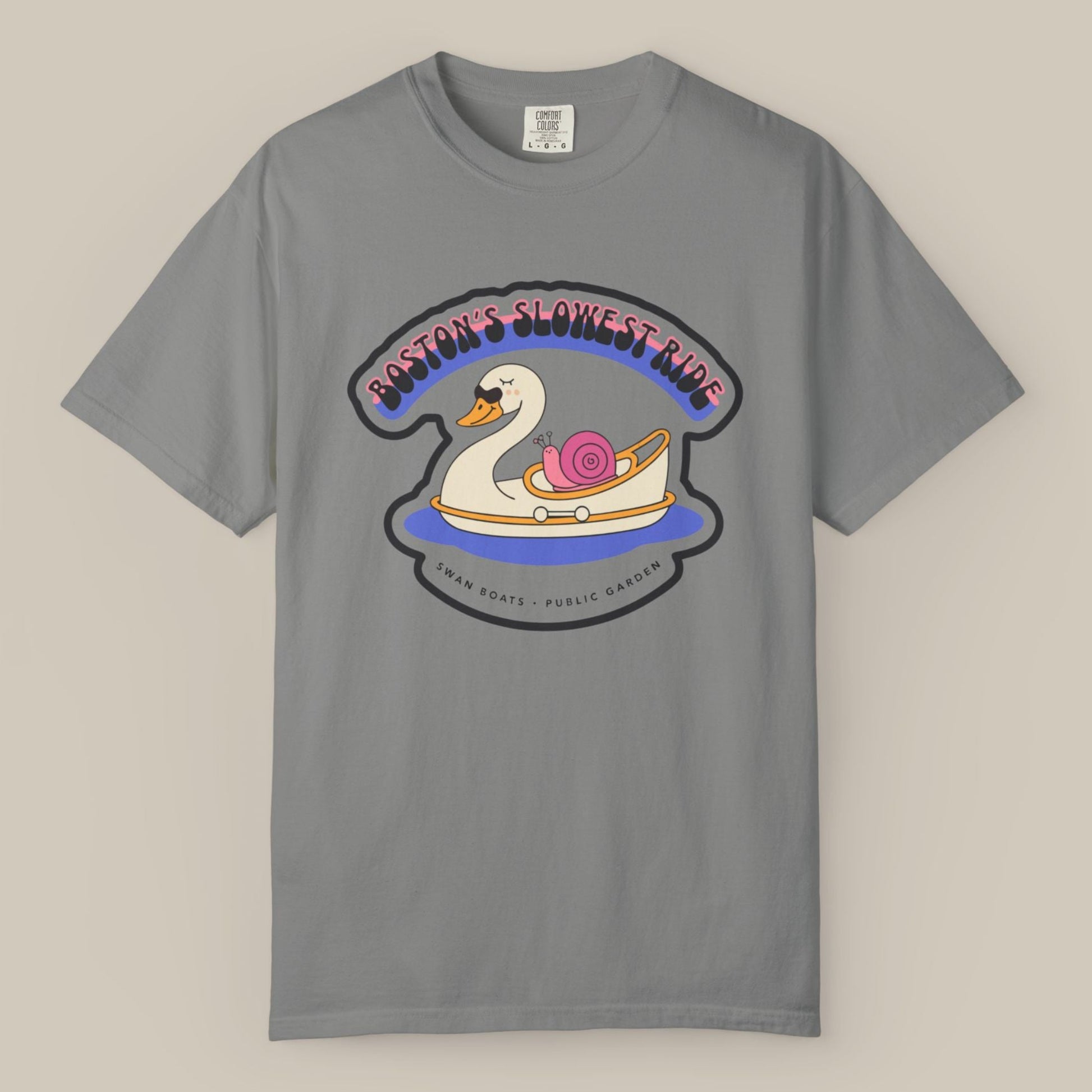Swan Boats Public Garden Tee