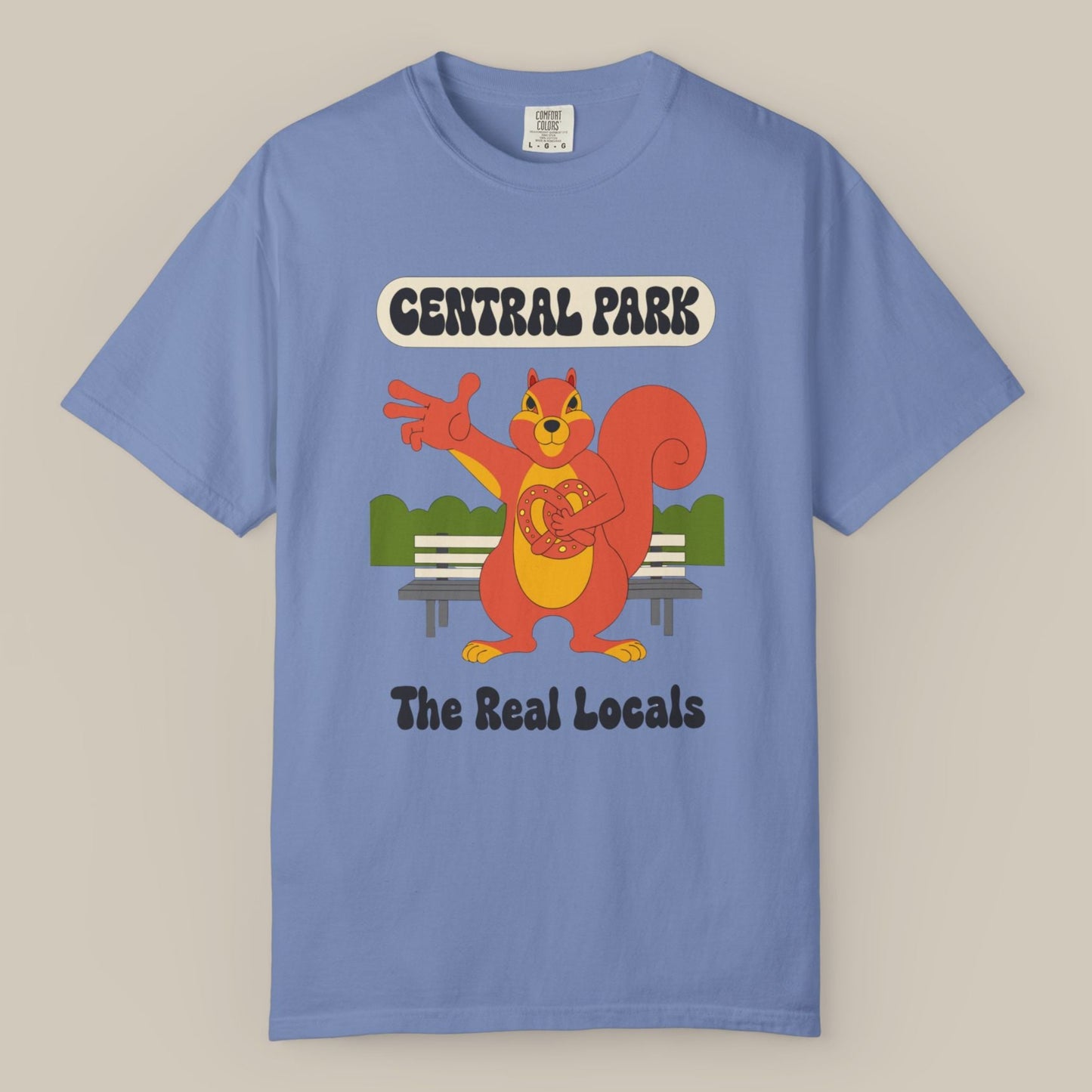 Central Park Squirrel NYC Tee