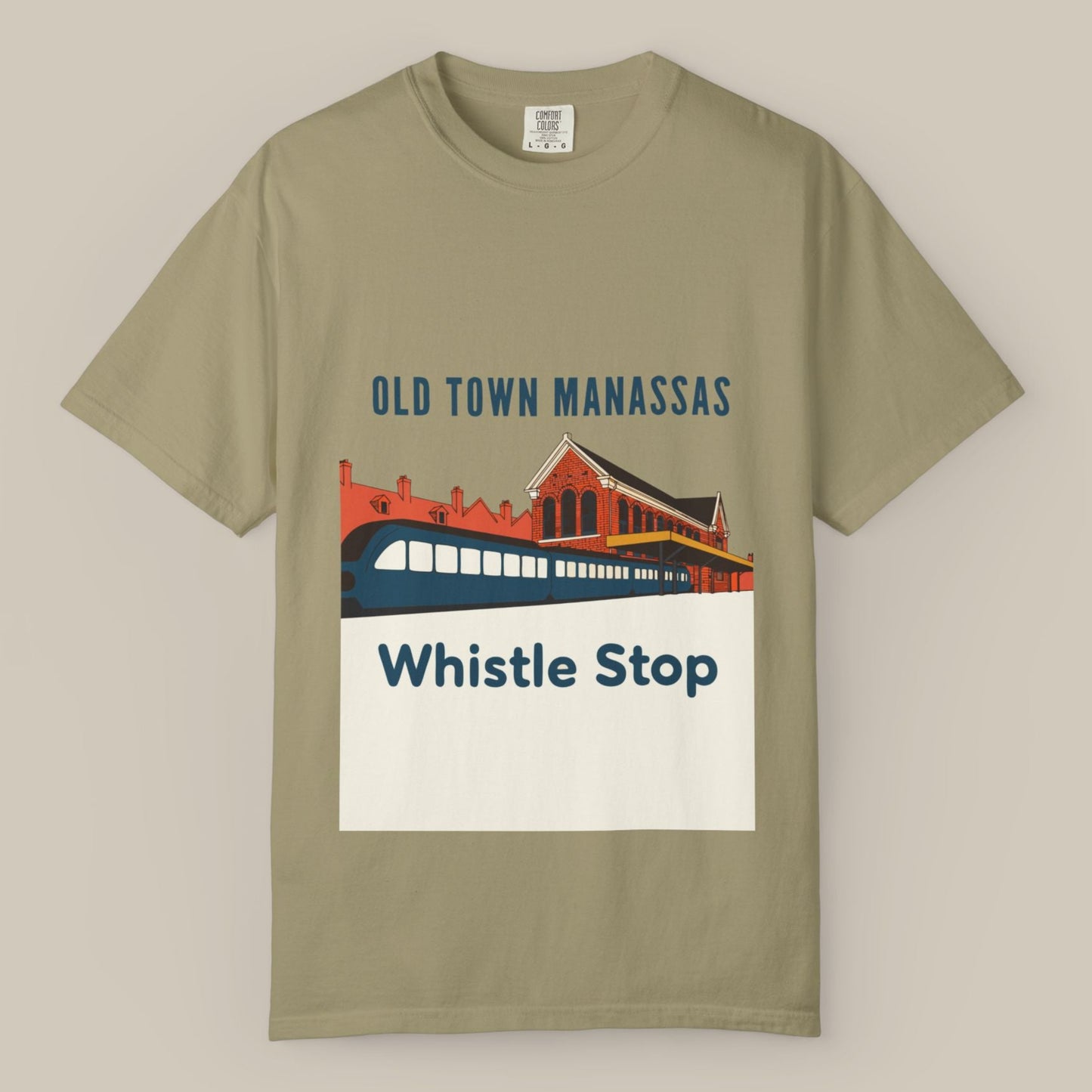 Old Town Manassas Train Depot Tee