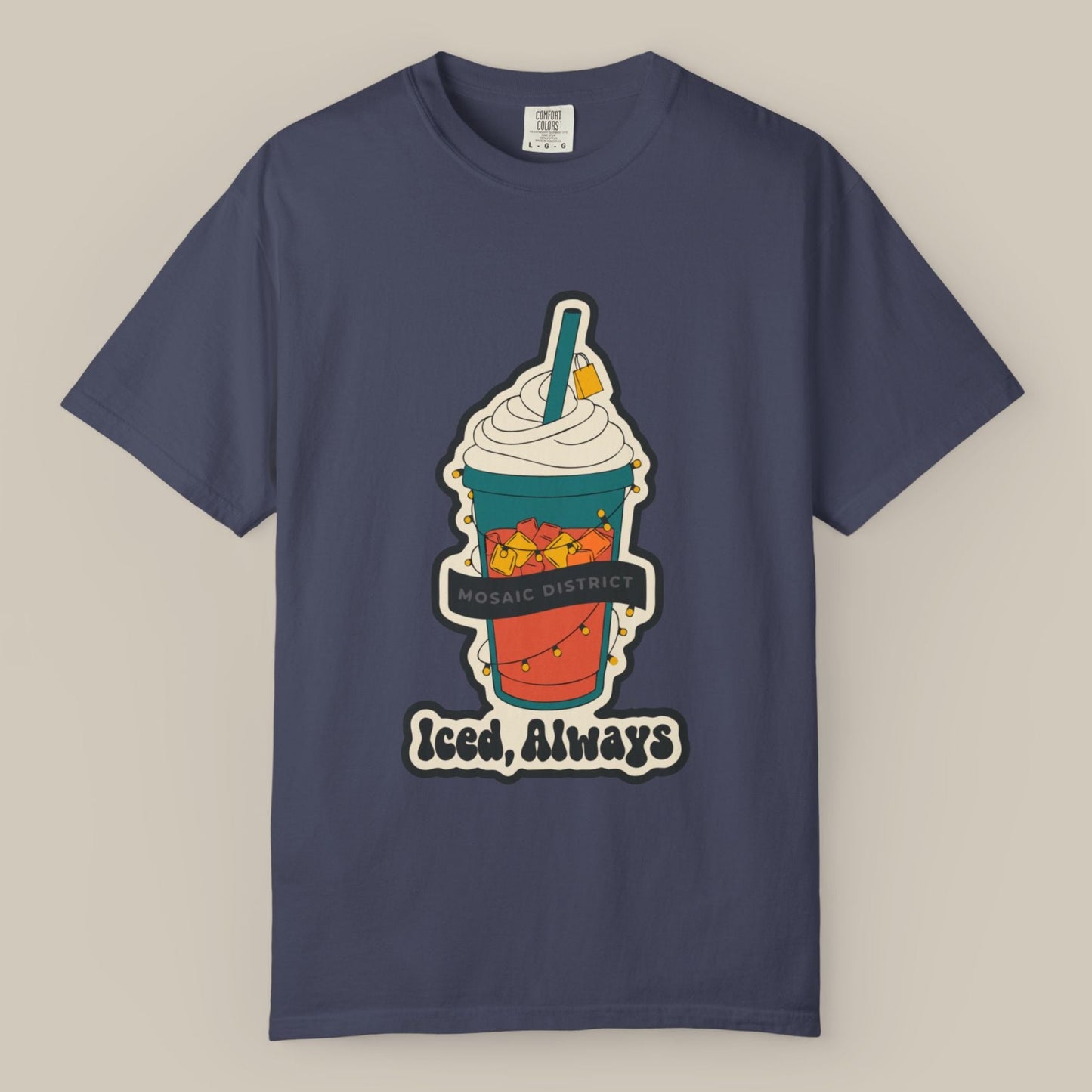 Mosaic District Coffee Sticker Tee