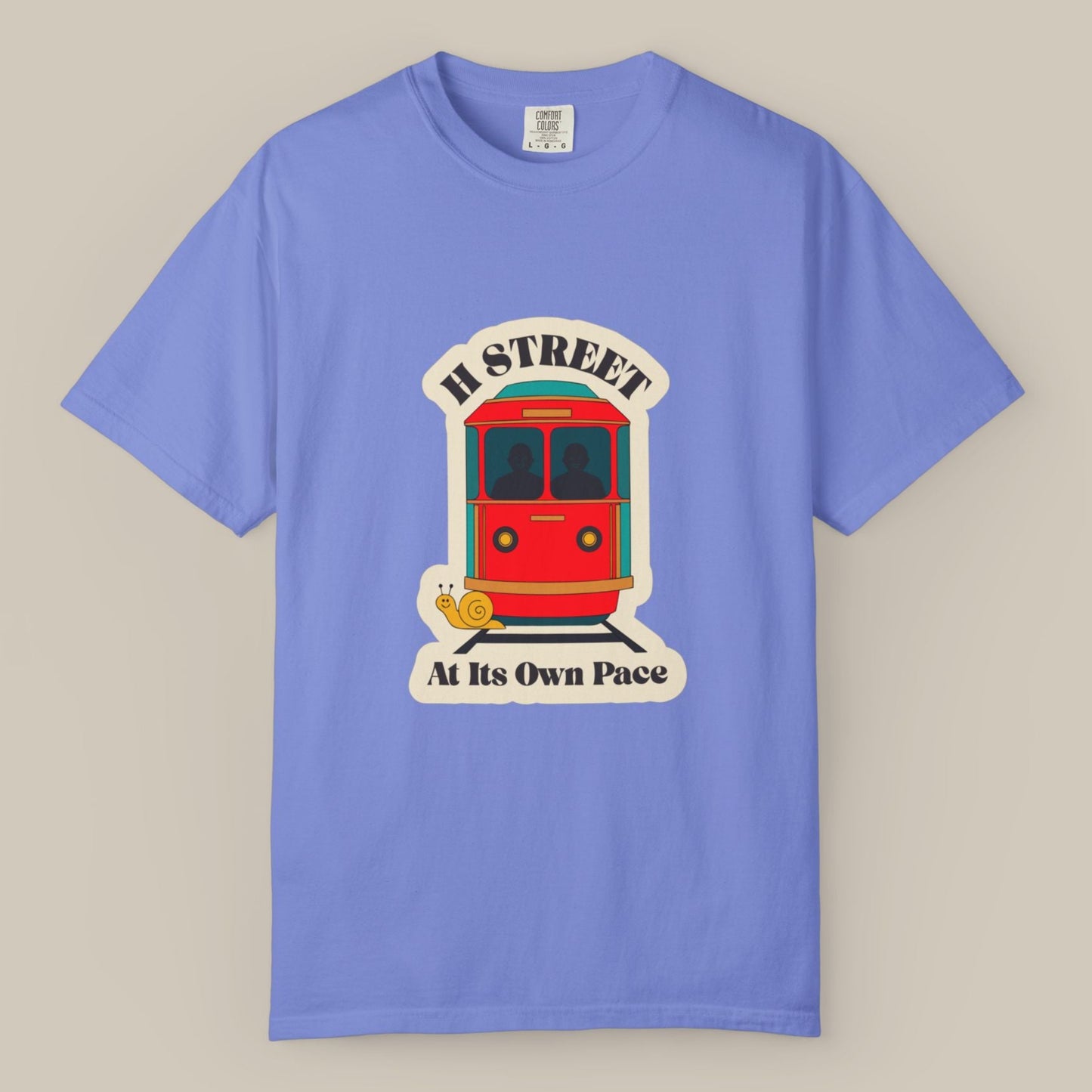 H Street Streetcar DC Tee