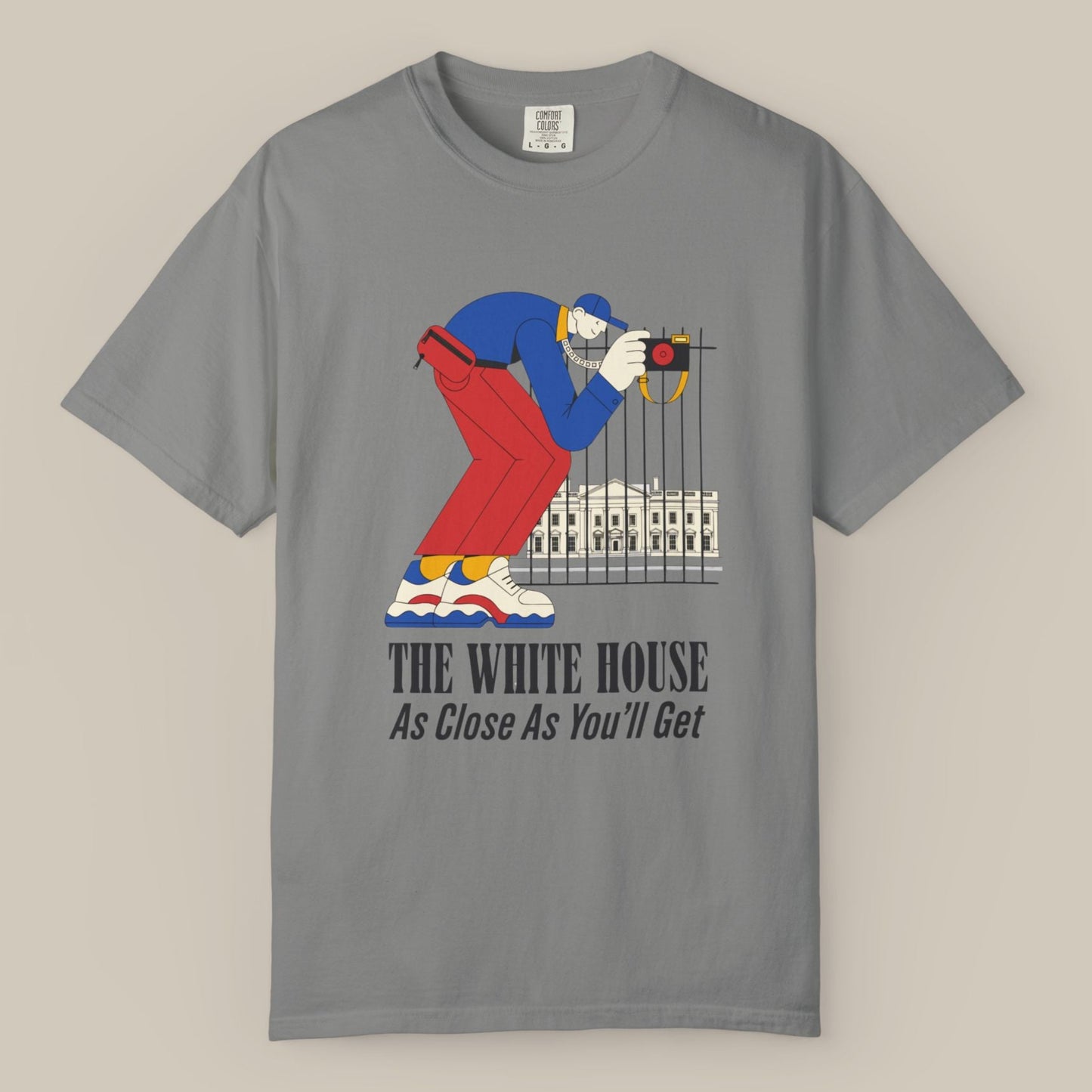 White House Fence DC Tee