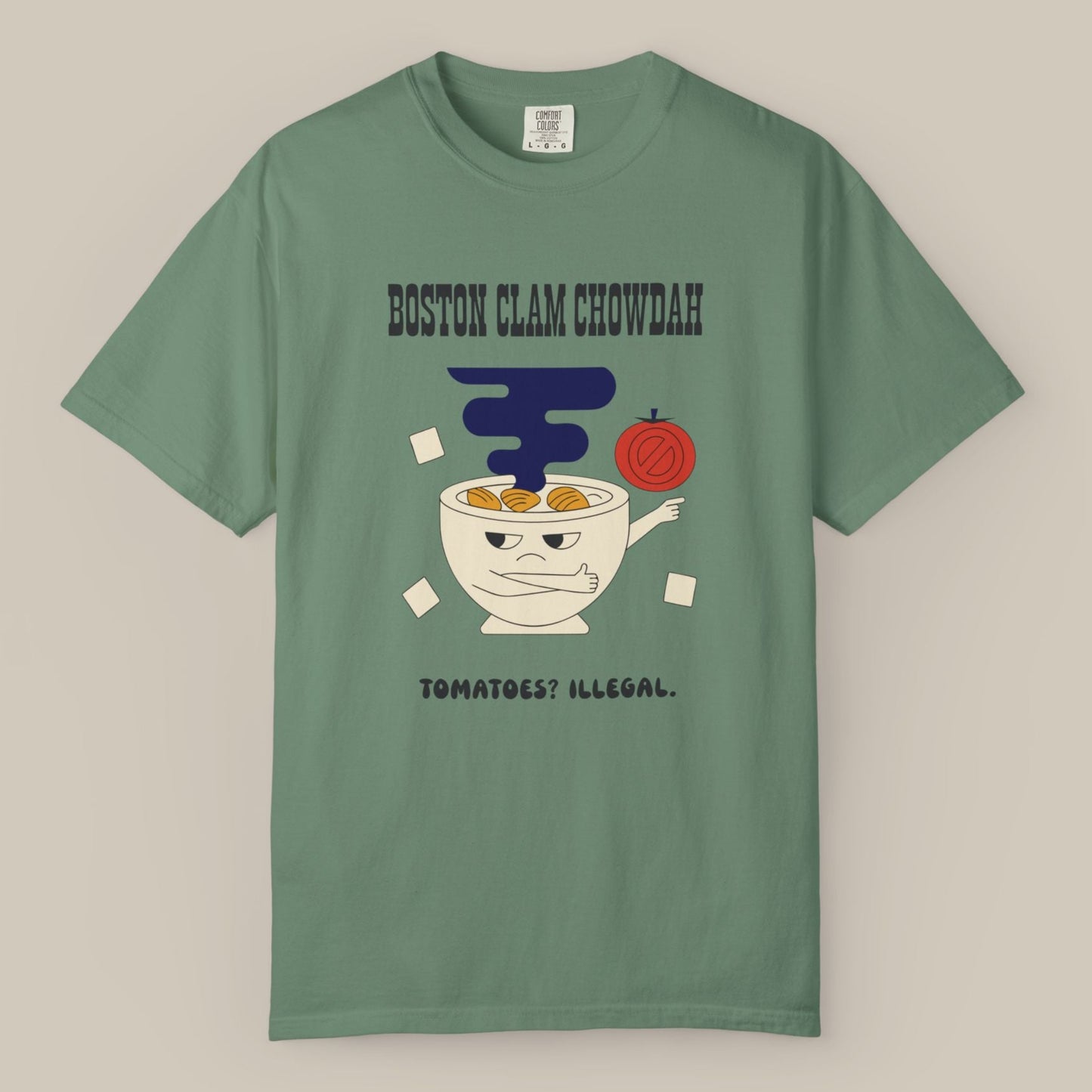 Boston Clam Chowdah Tee