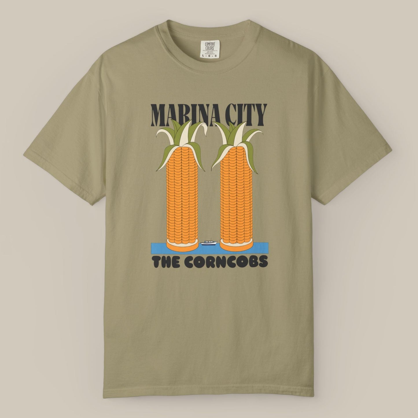 Marina City Chicago Towers Tee