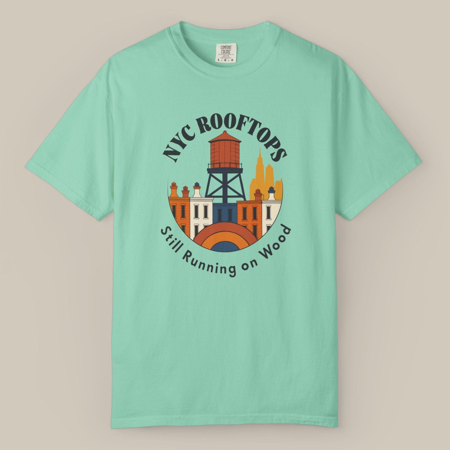 NYC Rooftop Water Tower Tee