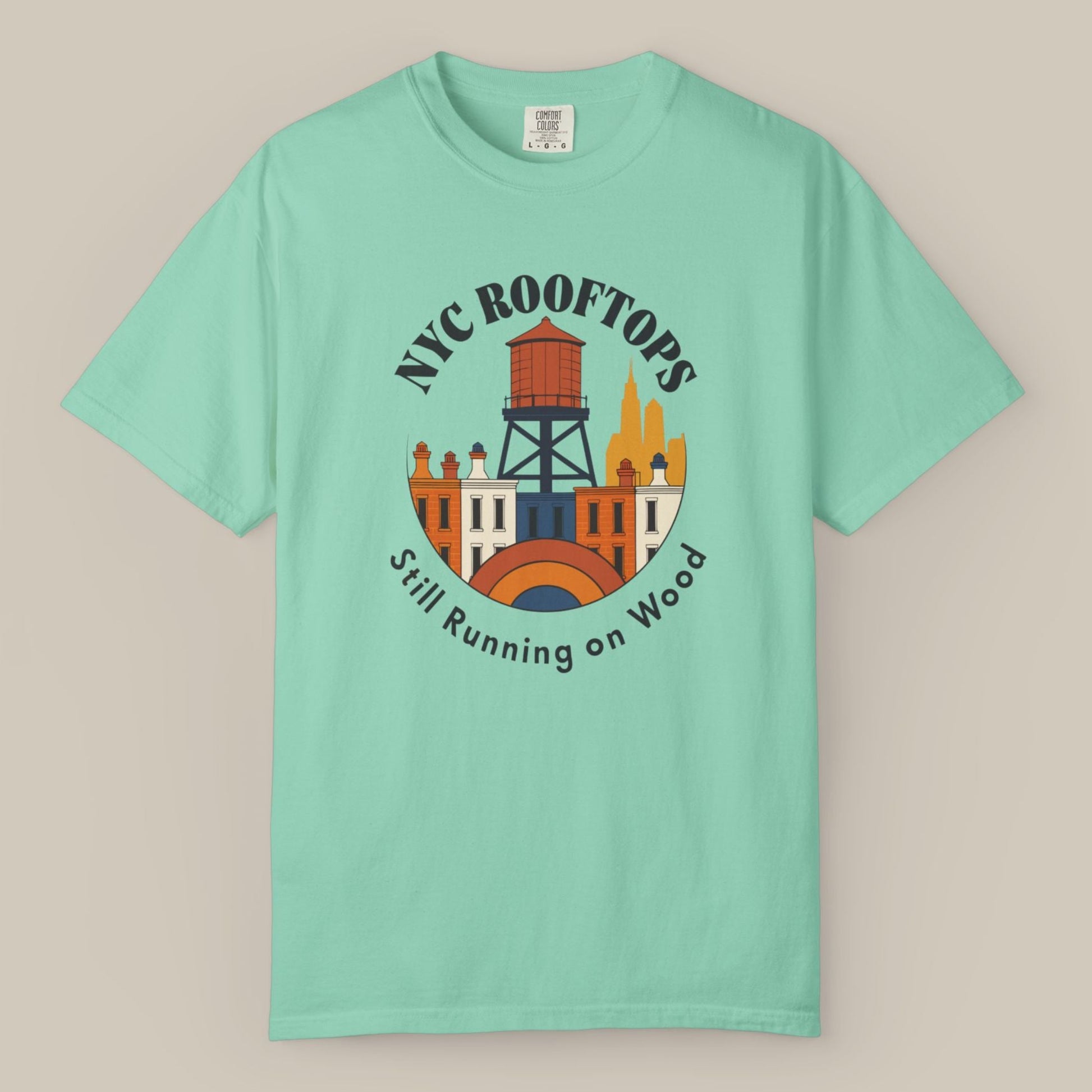NYC Rooftop Water Tower Tee