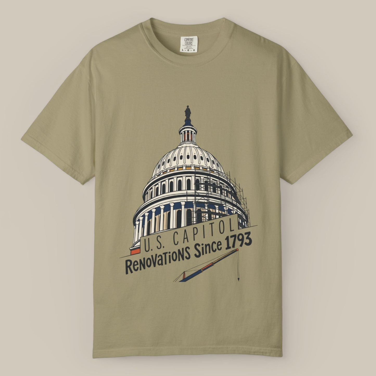 US Capitol Scaffolding Tee