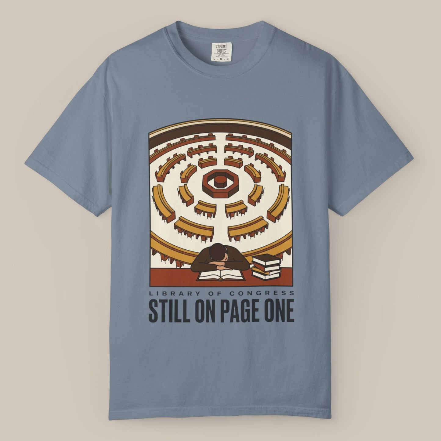 Library of Congress Reading Room Tee