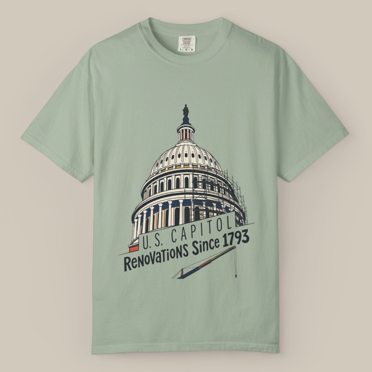 US Capitol Scaffolding Tee