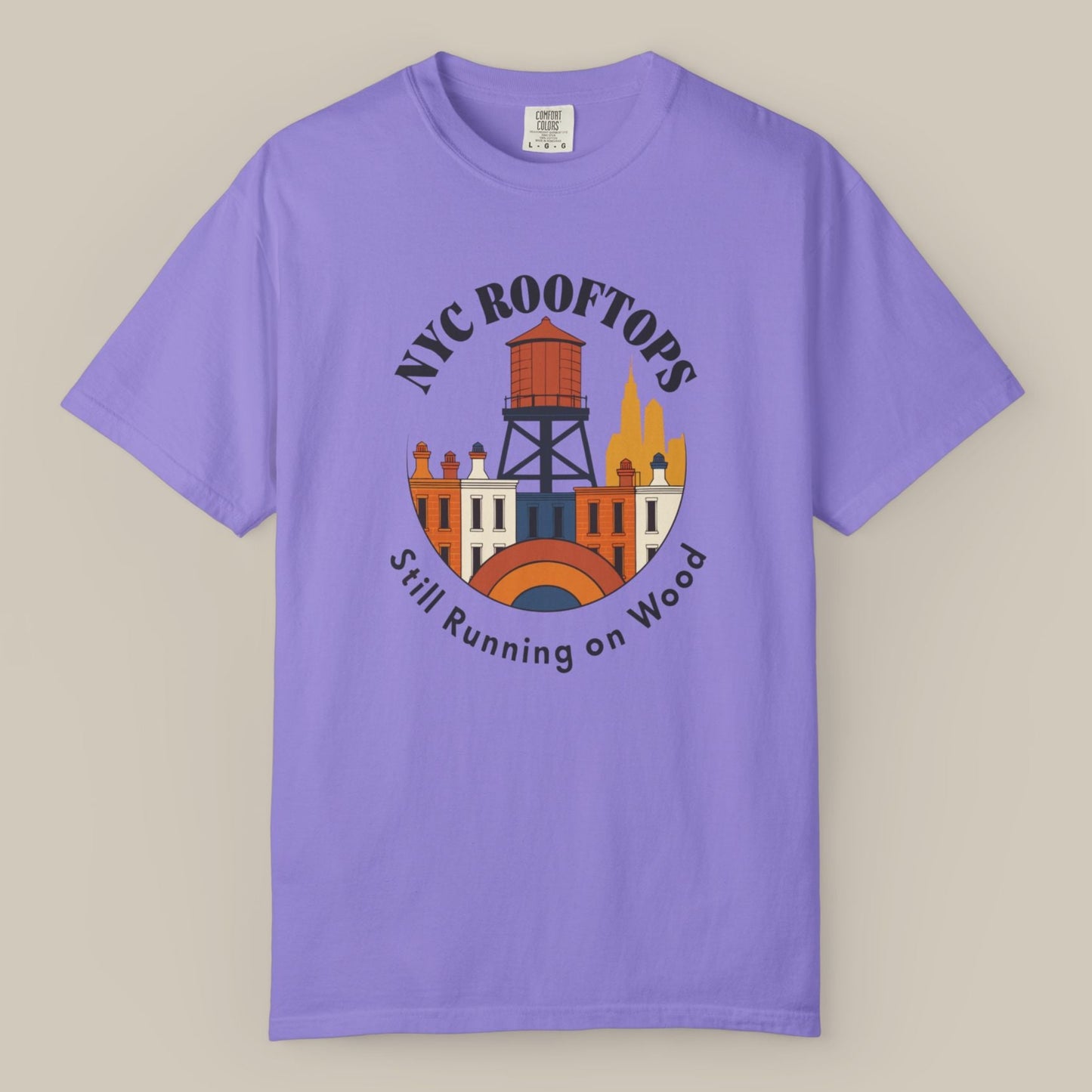 NYC Rooftop Water Tower Tee
