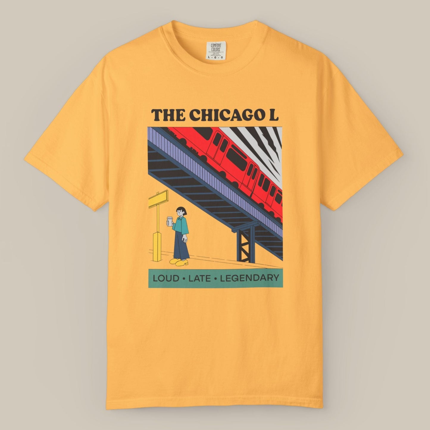 Chicago L Train Tee