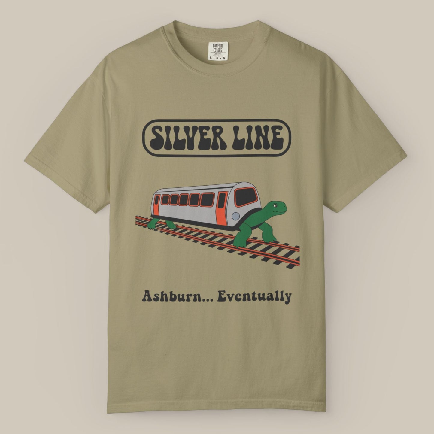 Metro Silver Line Tortoise Tee