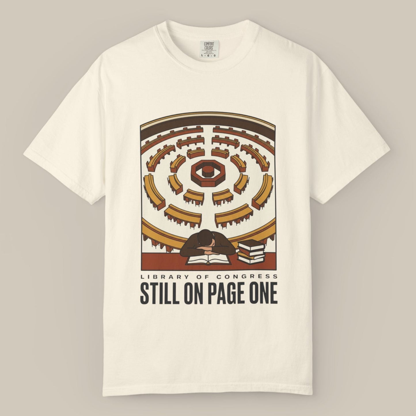 Library of Congress Reading Room Tee