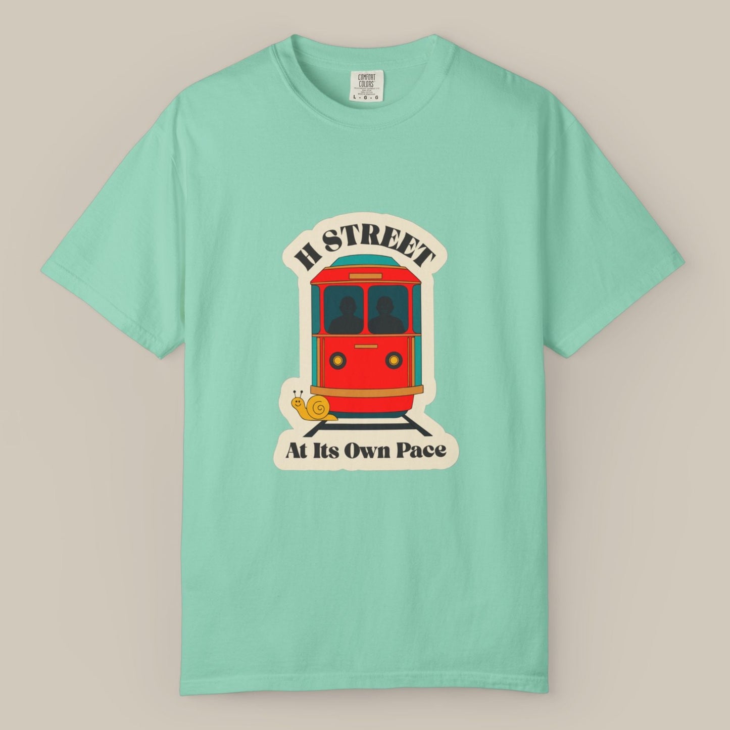 H Street Streetcar DC Tee