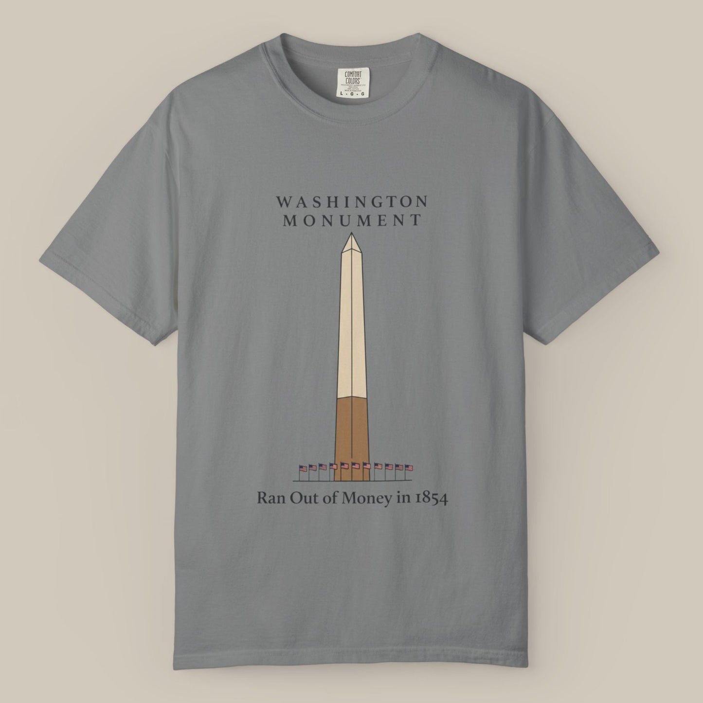 Washington Monument Two-Tone Tee