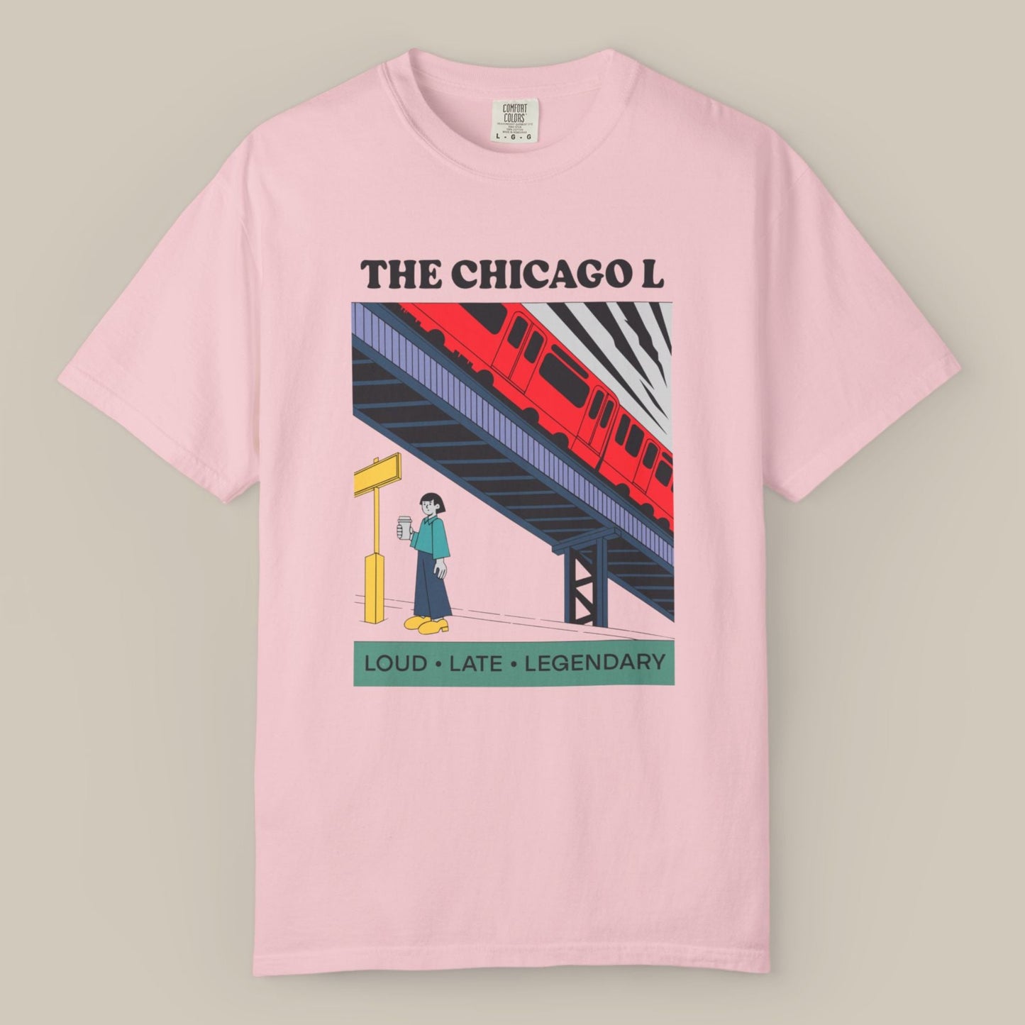 Chicago L Train Tee