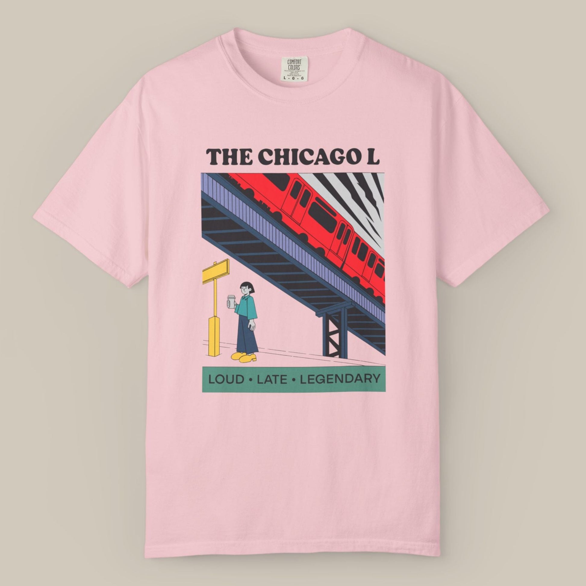 Chicago L Train Tee