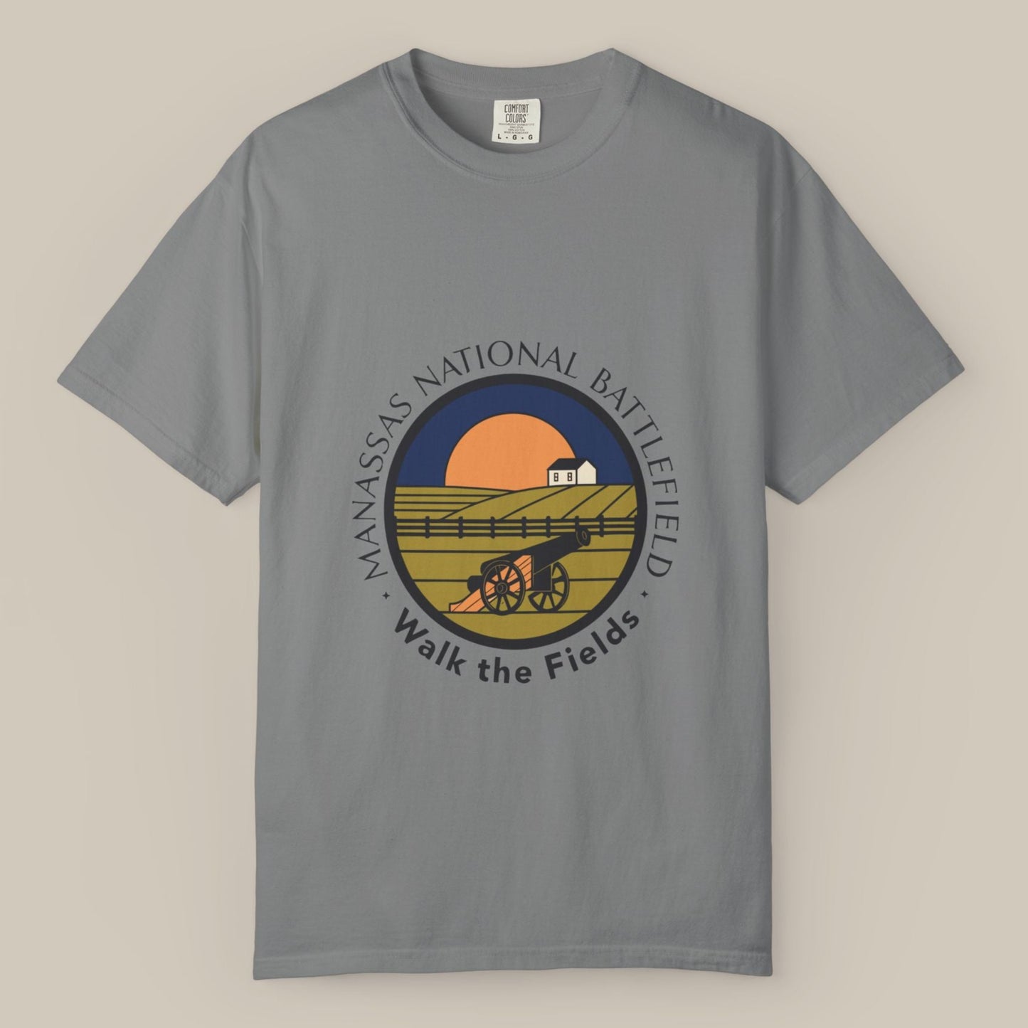Manassas National Battlefield Roundel Tee
