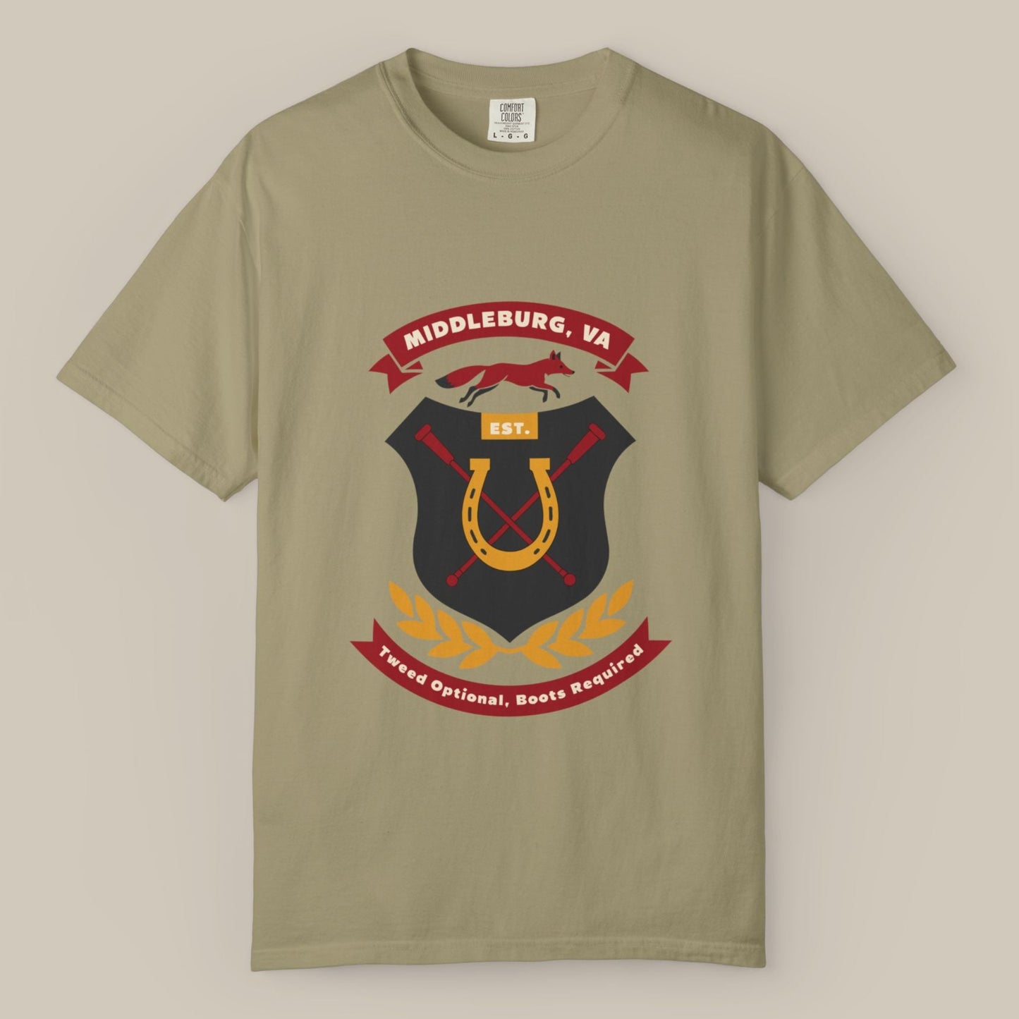 Middleburg Crest Tee