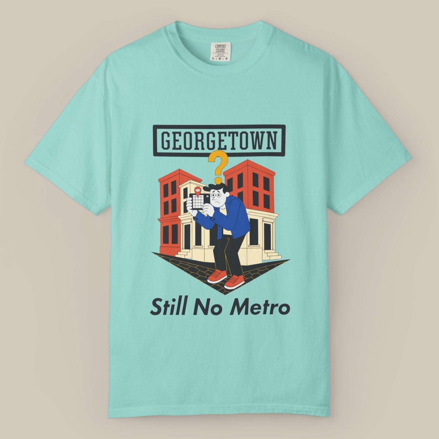 Funny Georgetown DC Tee