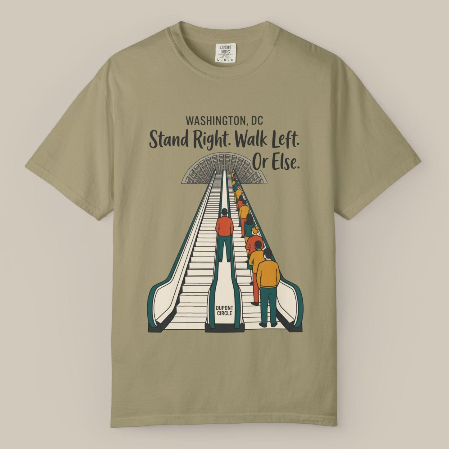 DC Metro Escalator Tee