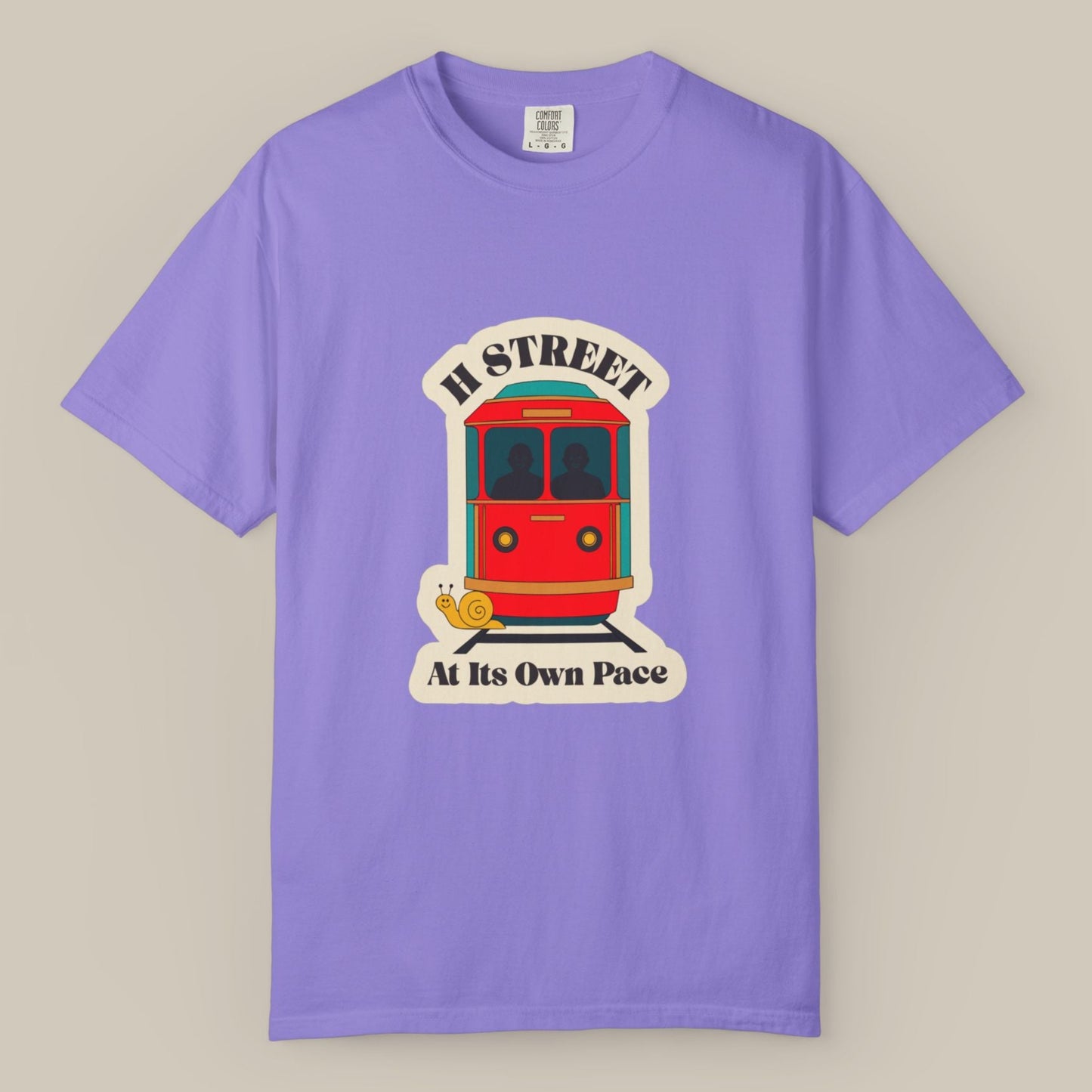 H Street Streetcar DC Tee