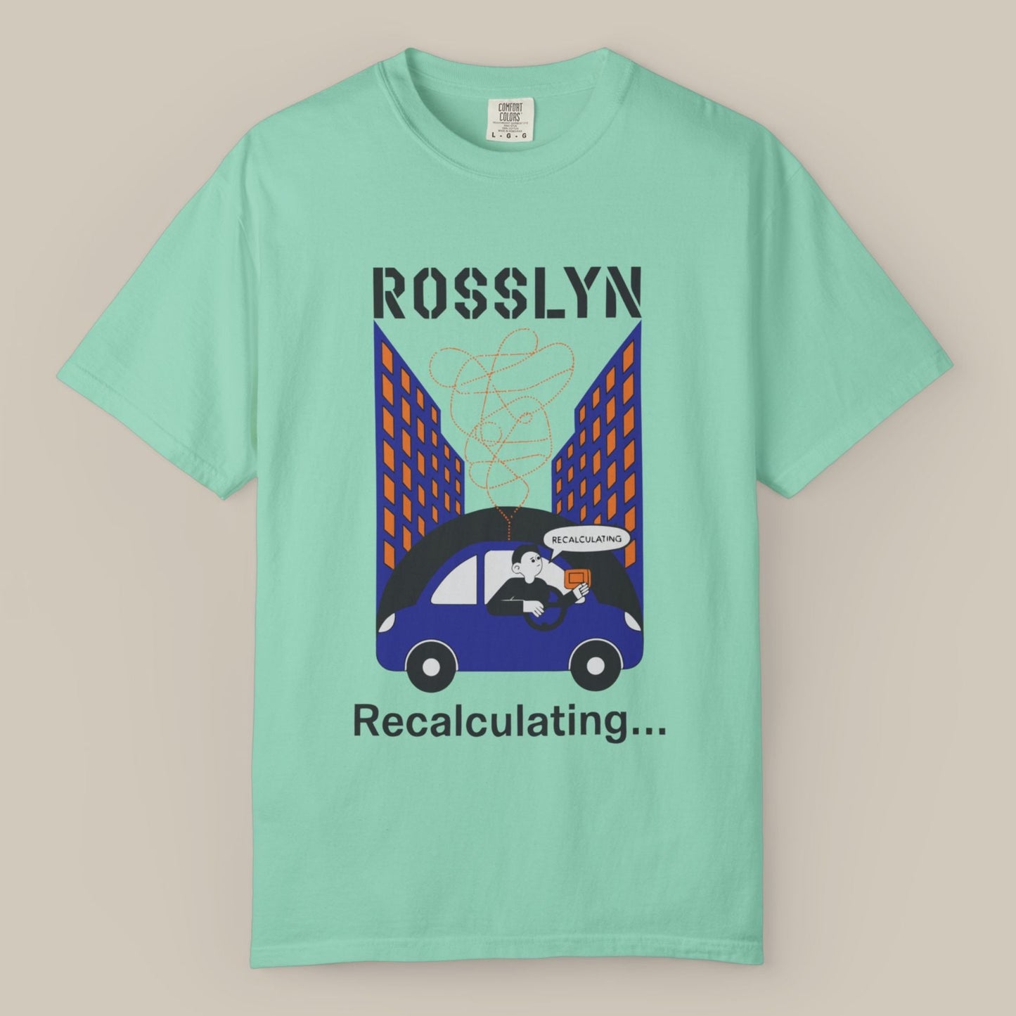 Funny Rosslyn Arlington Driving Tee