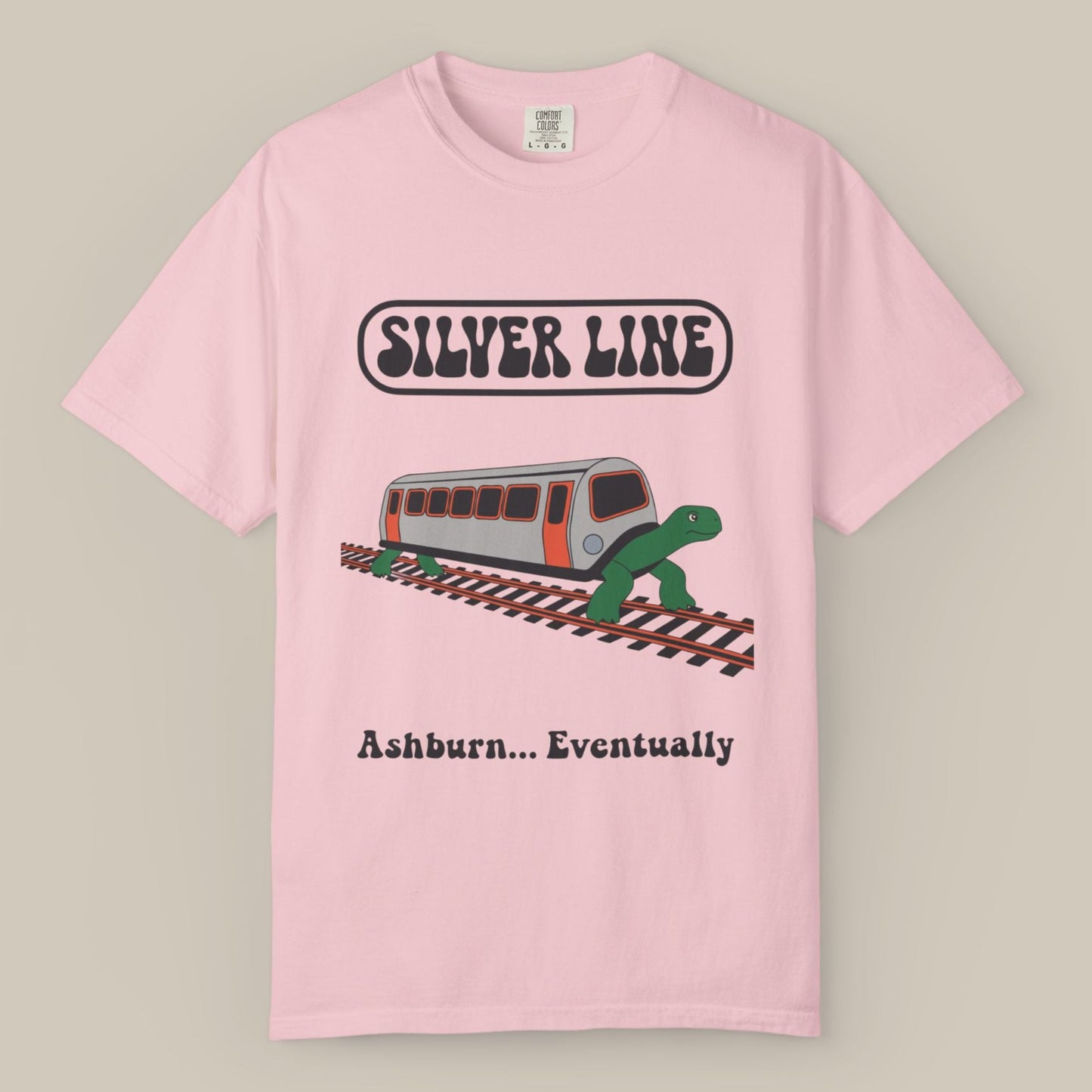 Metro Silver Line Tortoise Tee