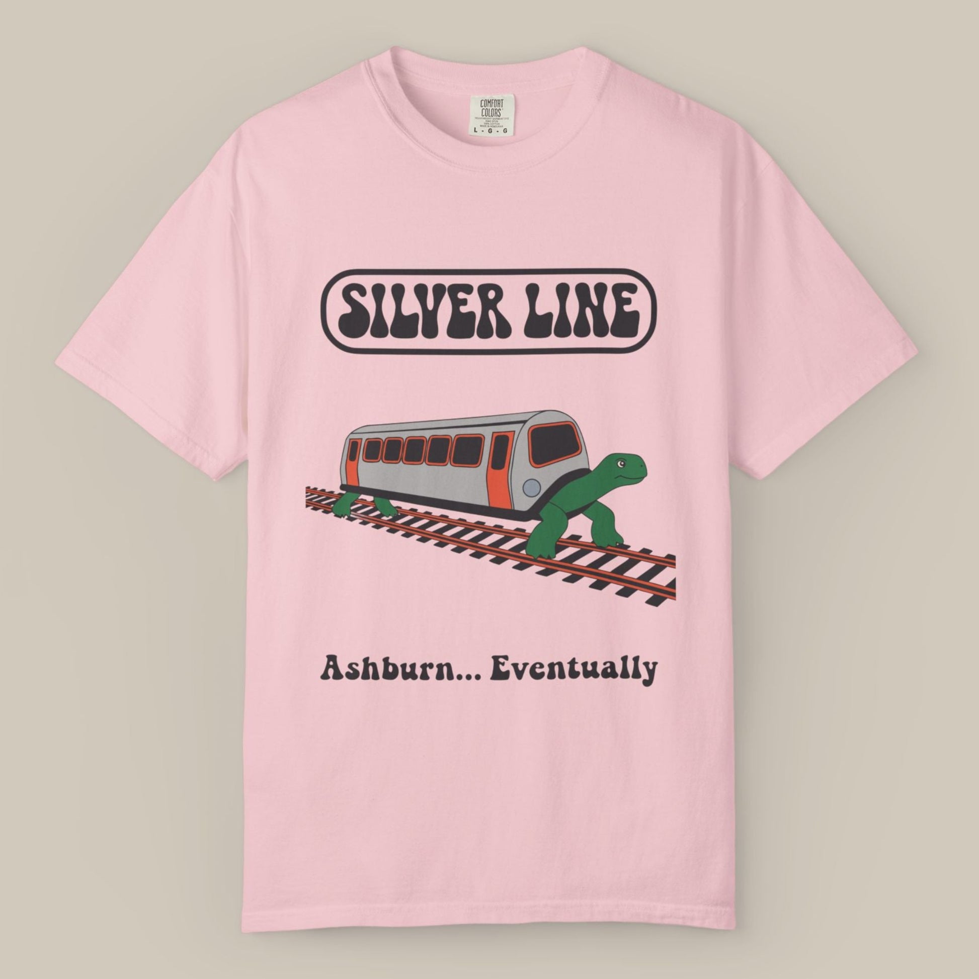 Metro Silver Line Tortoise Tee