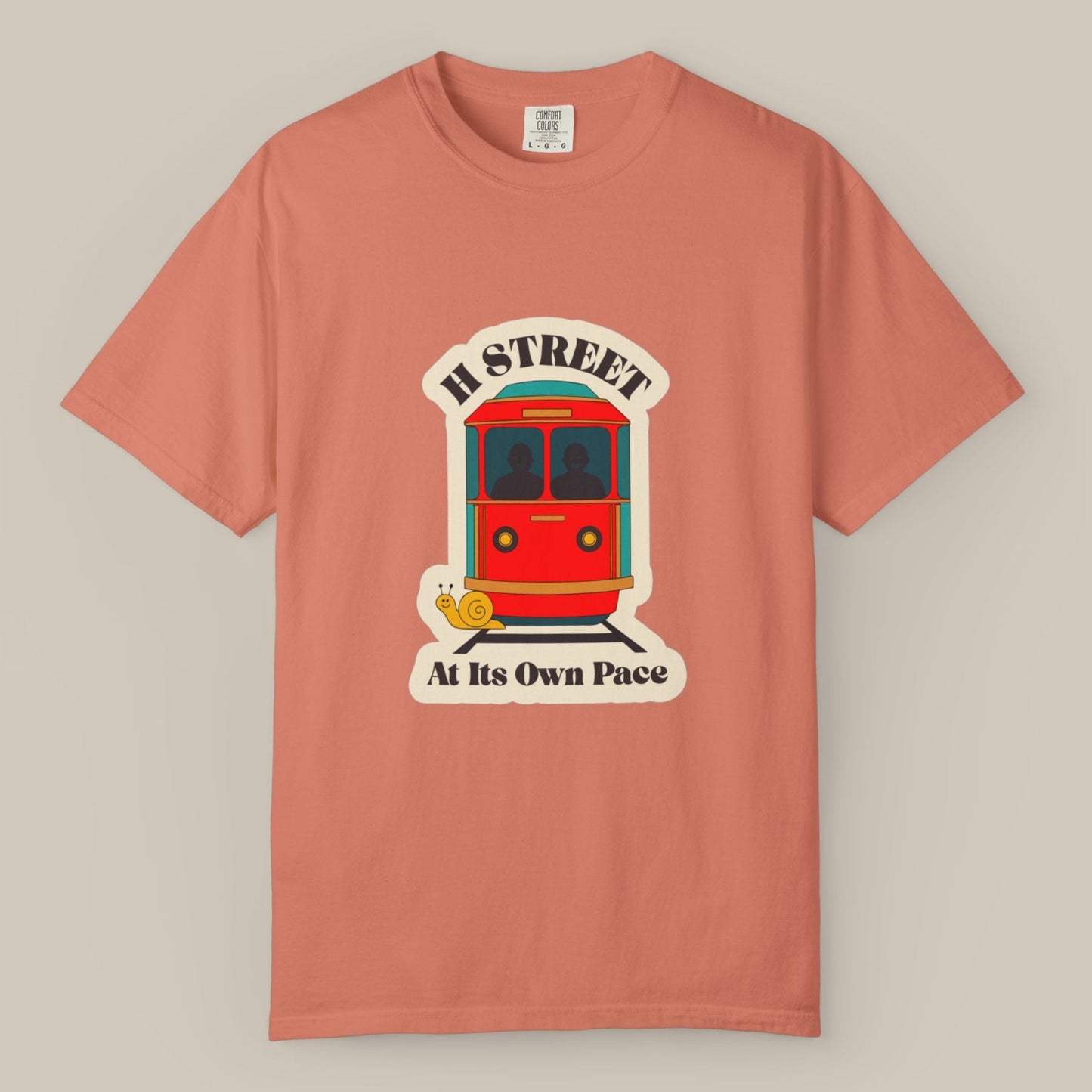 H Street Streetcar DC Tee