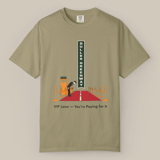 Dulles Greenway Private Toll Road Tee