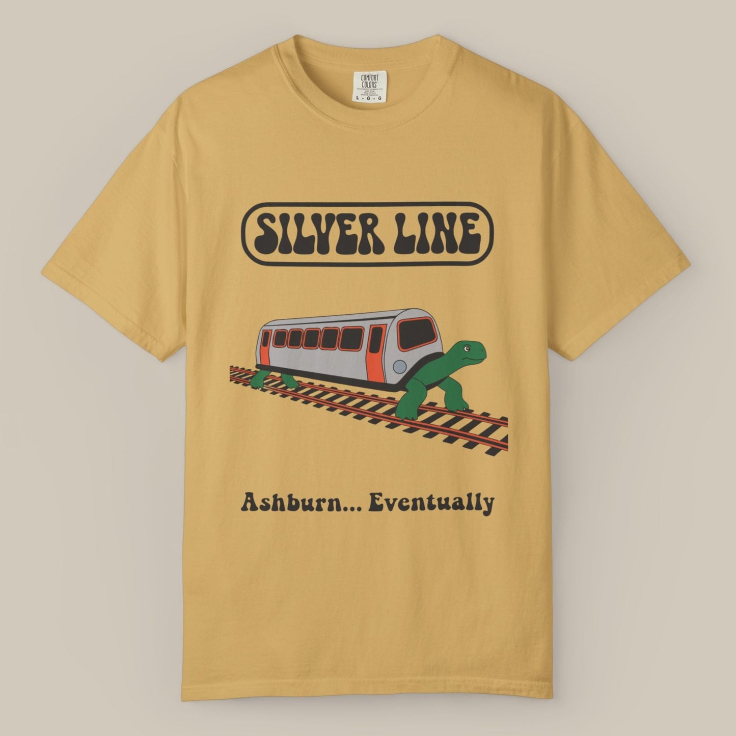 Metro Silver Line Tortoise Tee