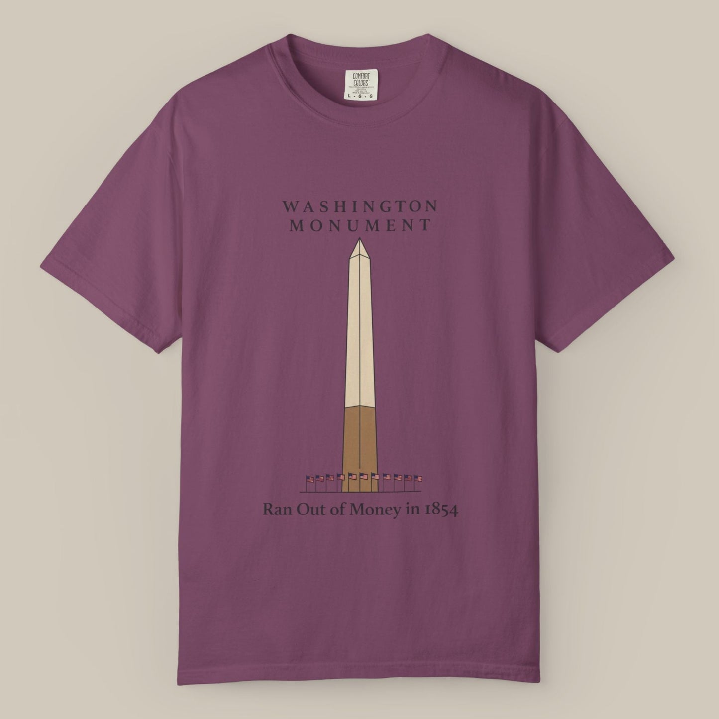 Washington Monument Two-Tone Tee