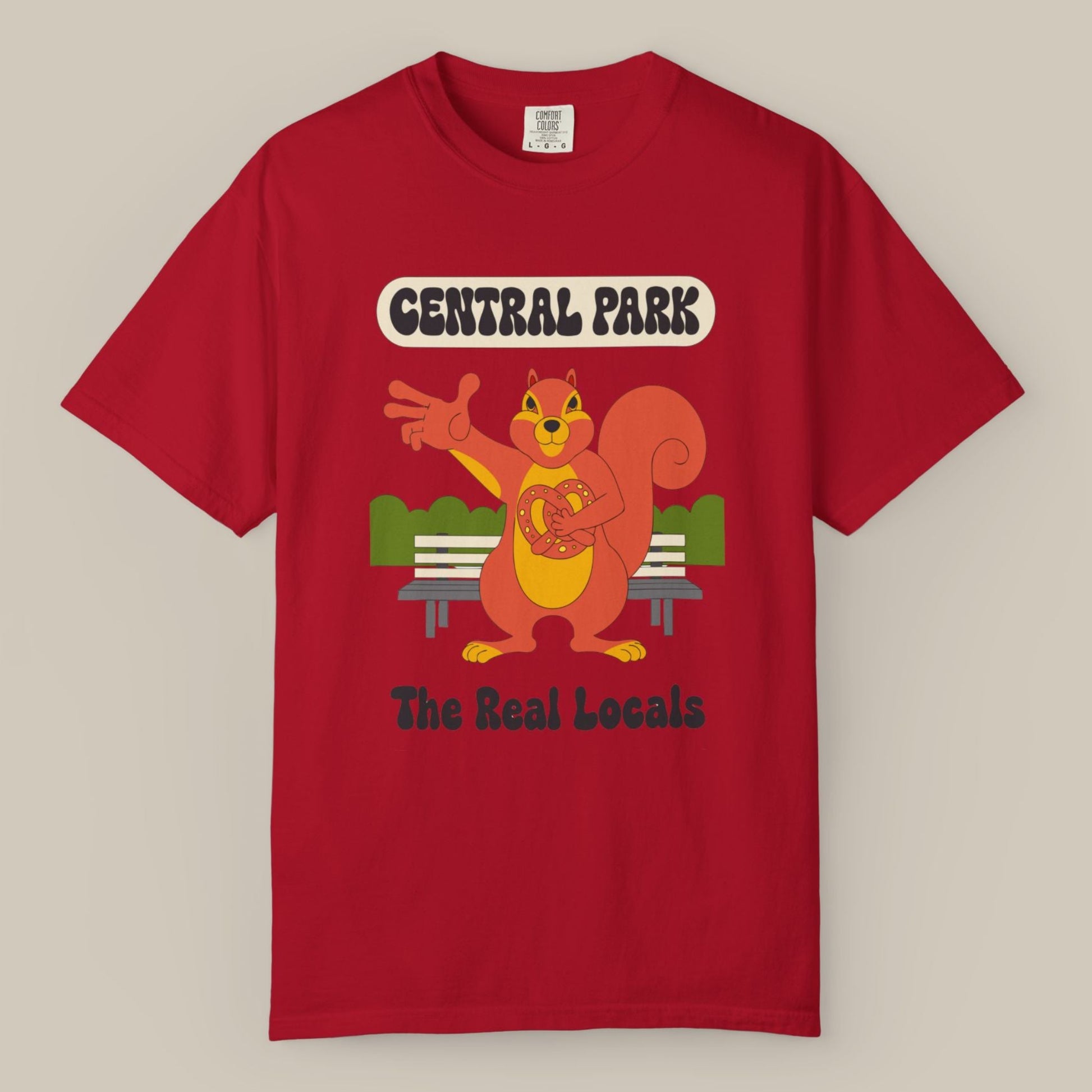 Central Park Squirrel NYC Tee