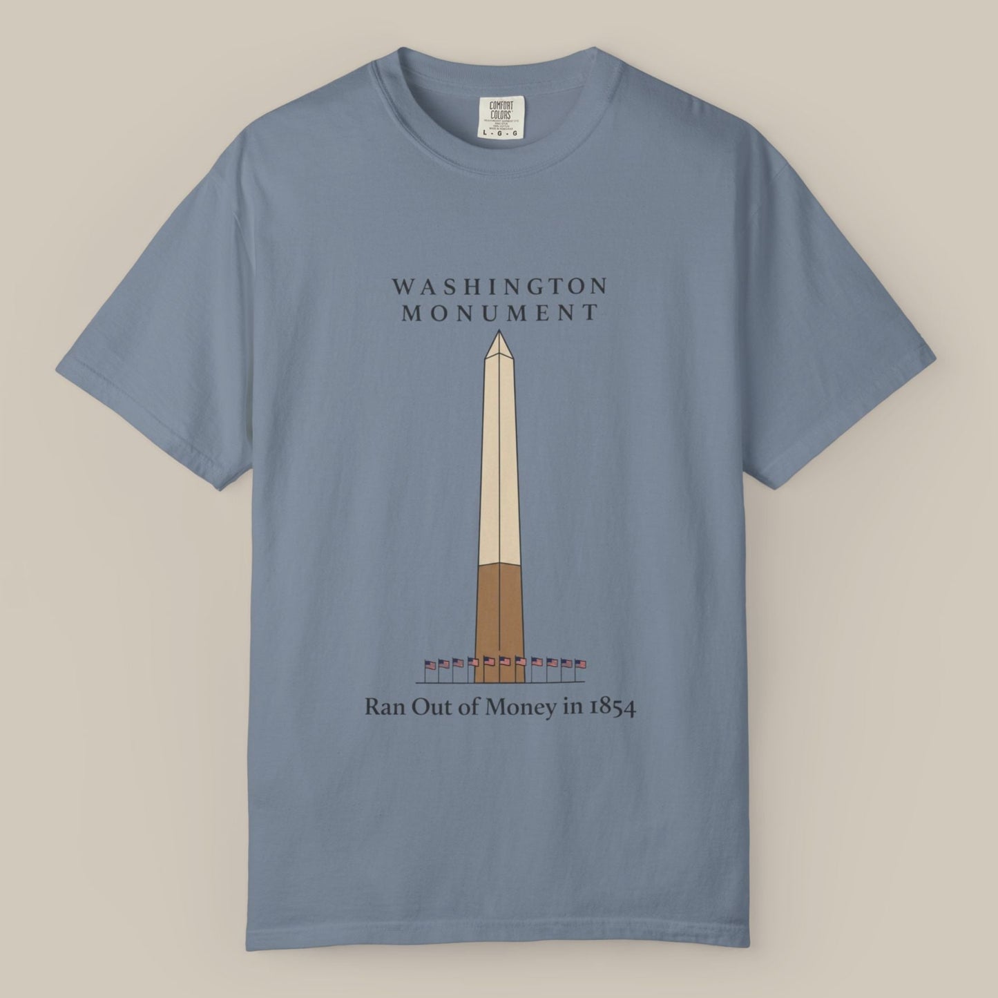 Washington Monument Two-Tone Tee