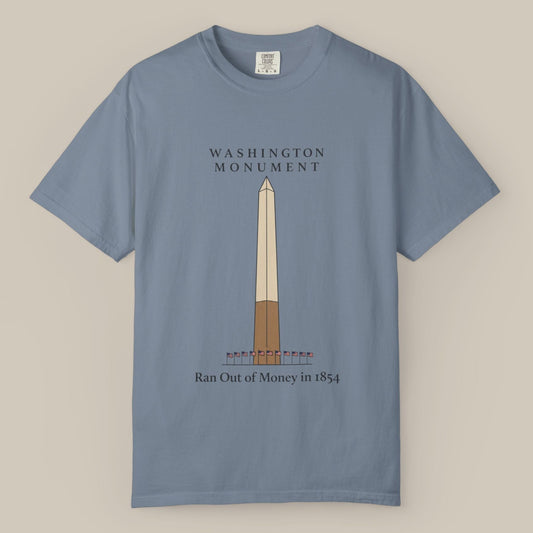 Washington Monument Two-Tone Tee