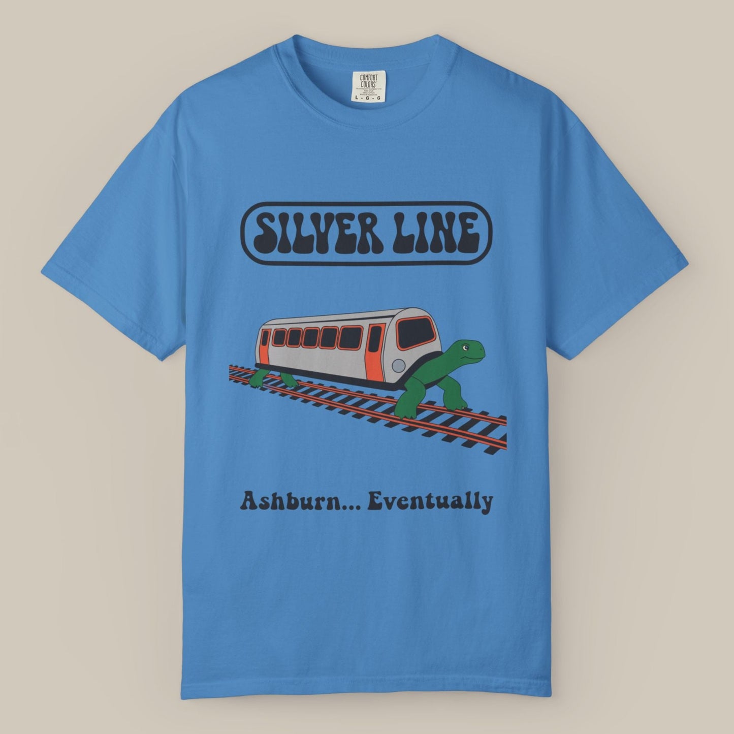 Metro Silver Line Tortoise Tee