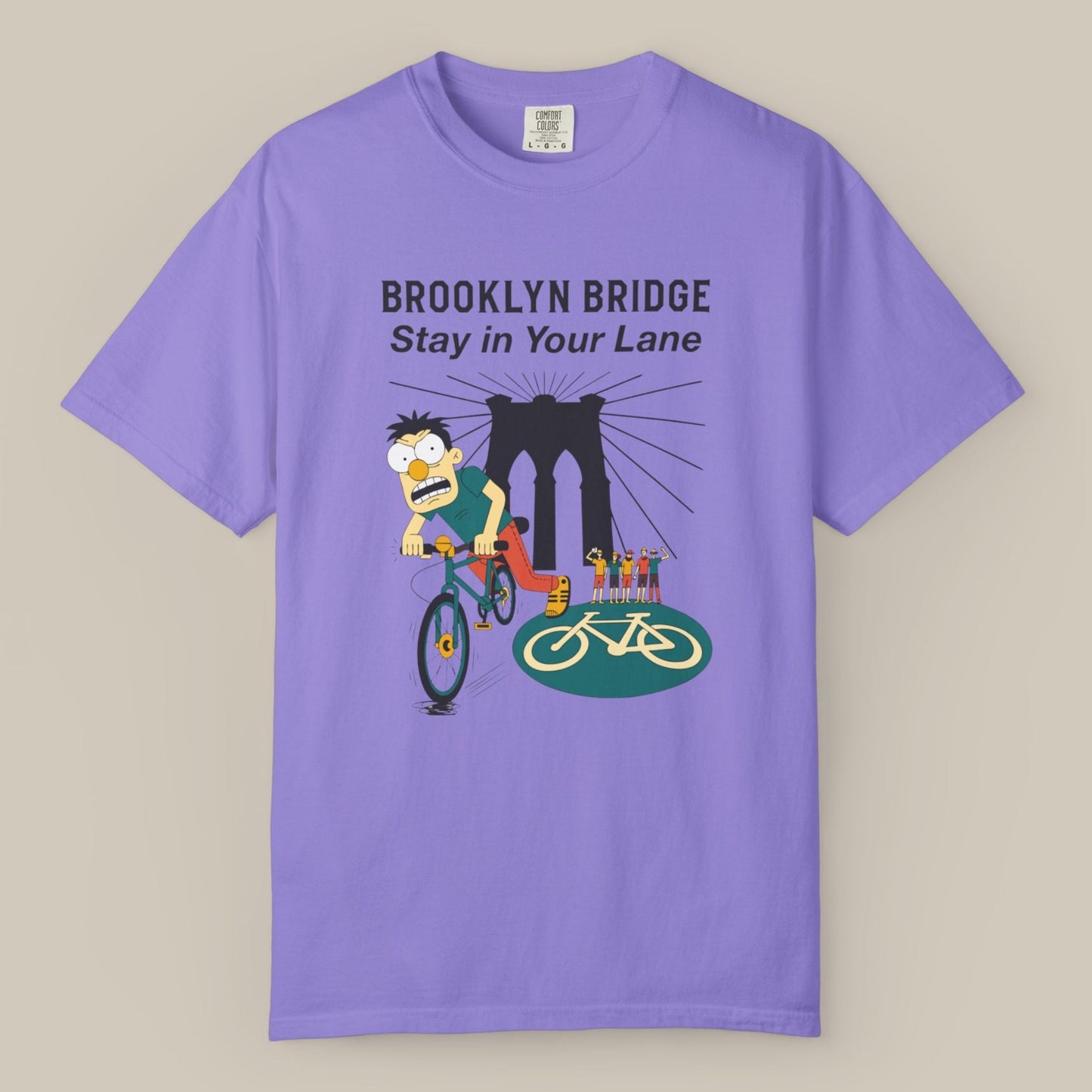 Brooklyn Bridge Bike Lane Tee