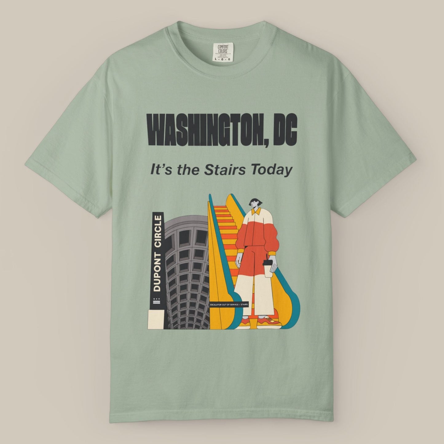 DC Metro Broken Escalator Tee