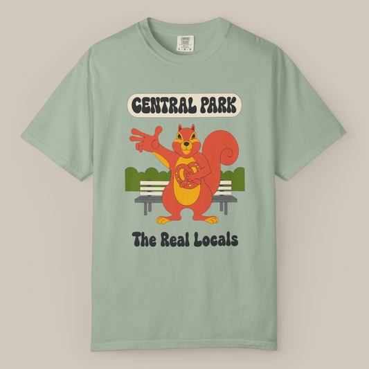Central Park Squirrel NYC Tee