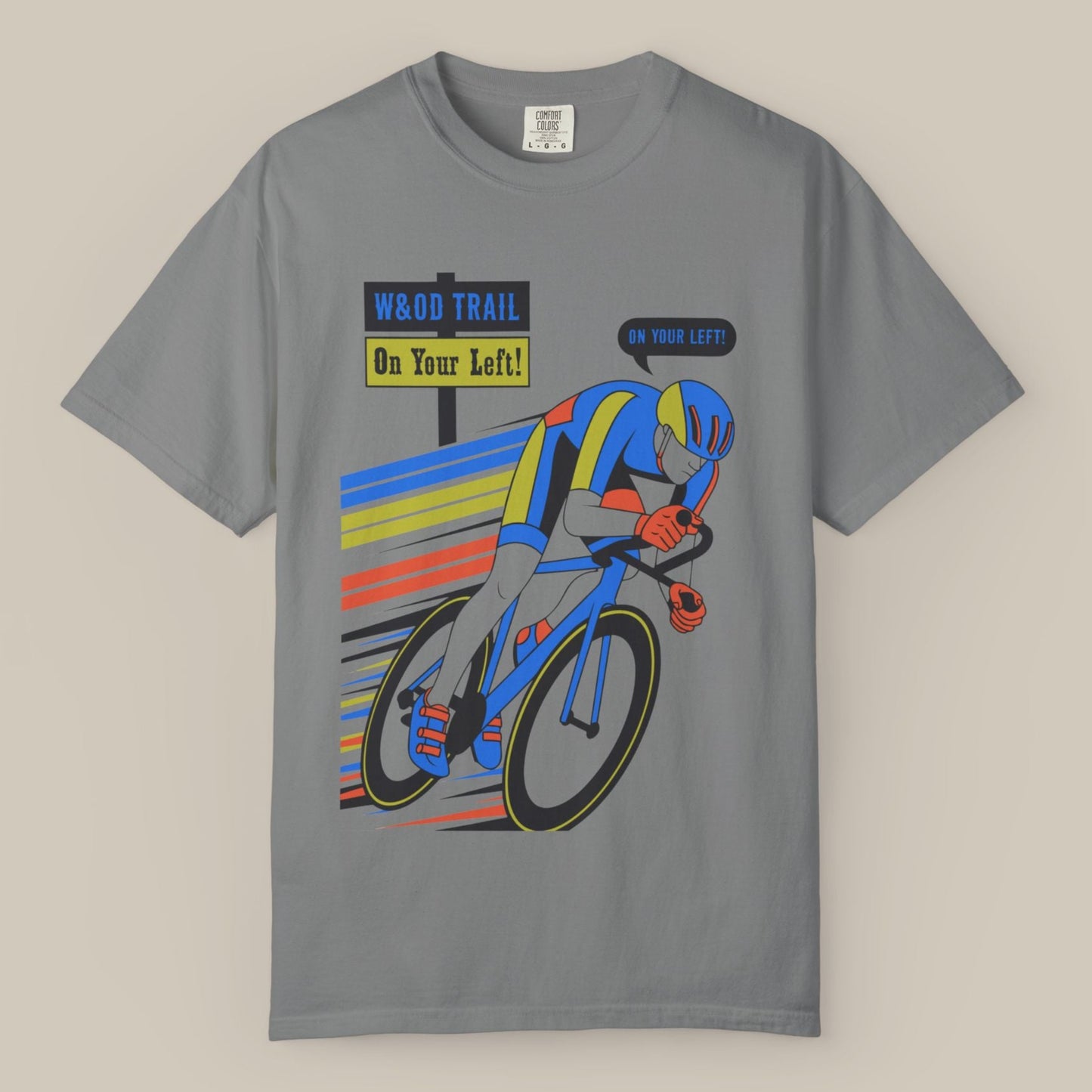 W&OD Trail Cyclist Tee