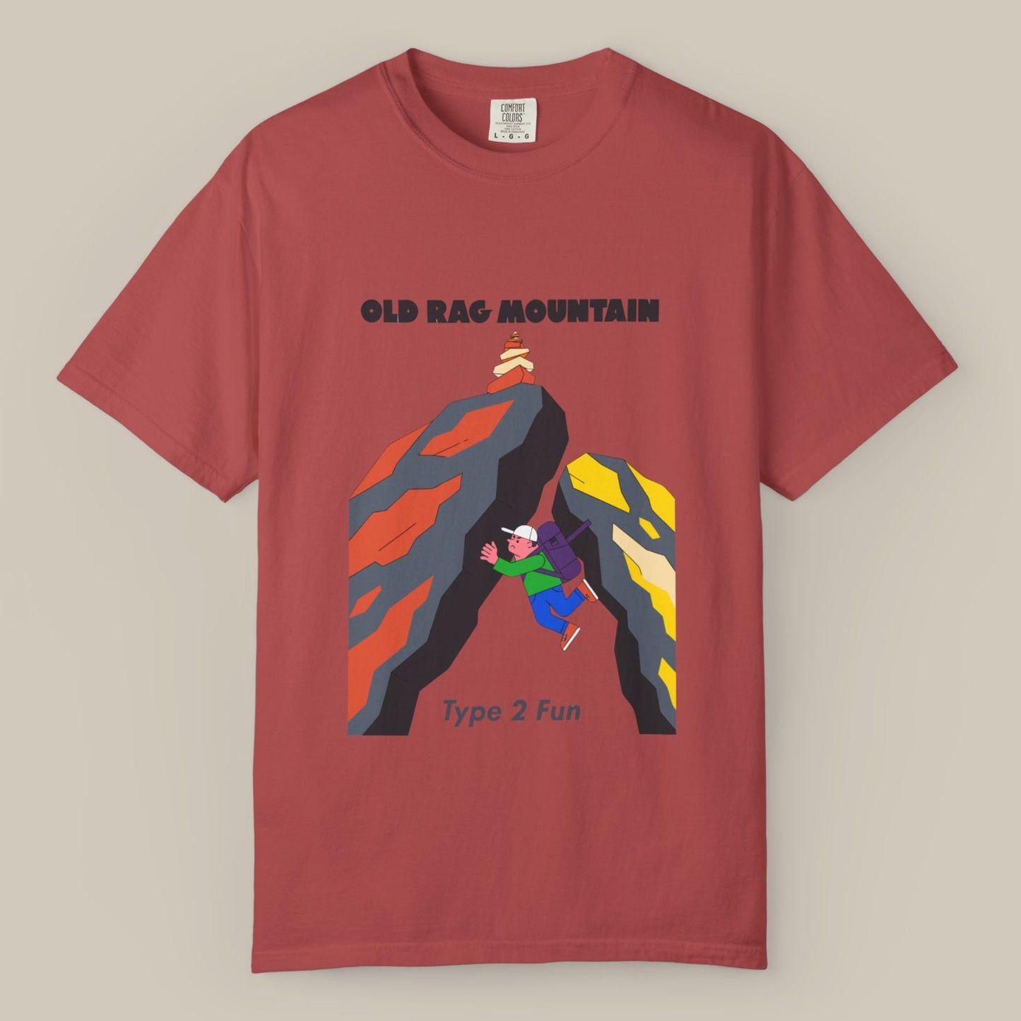 Old Rag Mountain Scramble Tee