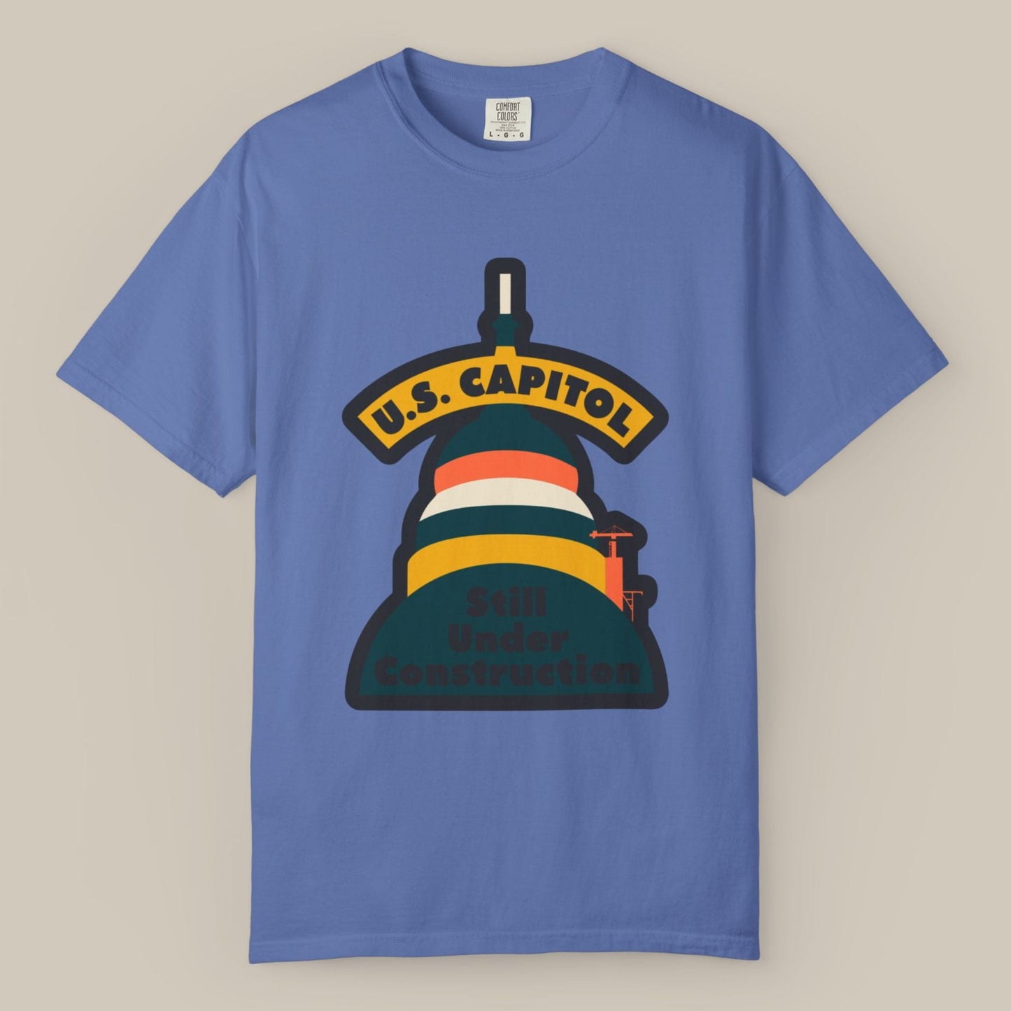 US Capitol DC Sticker Tee